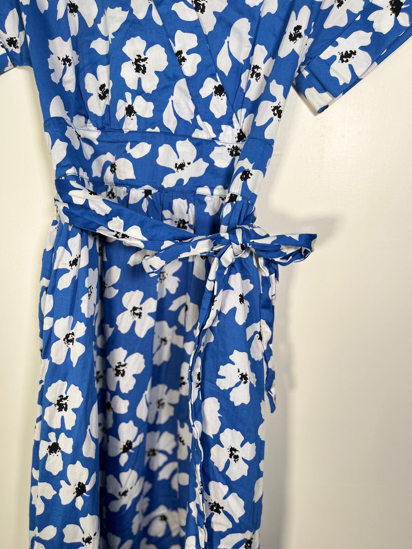 Small Who What Wear Blue Floral Dress