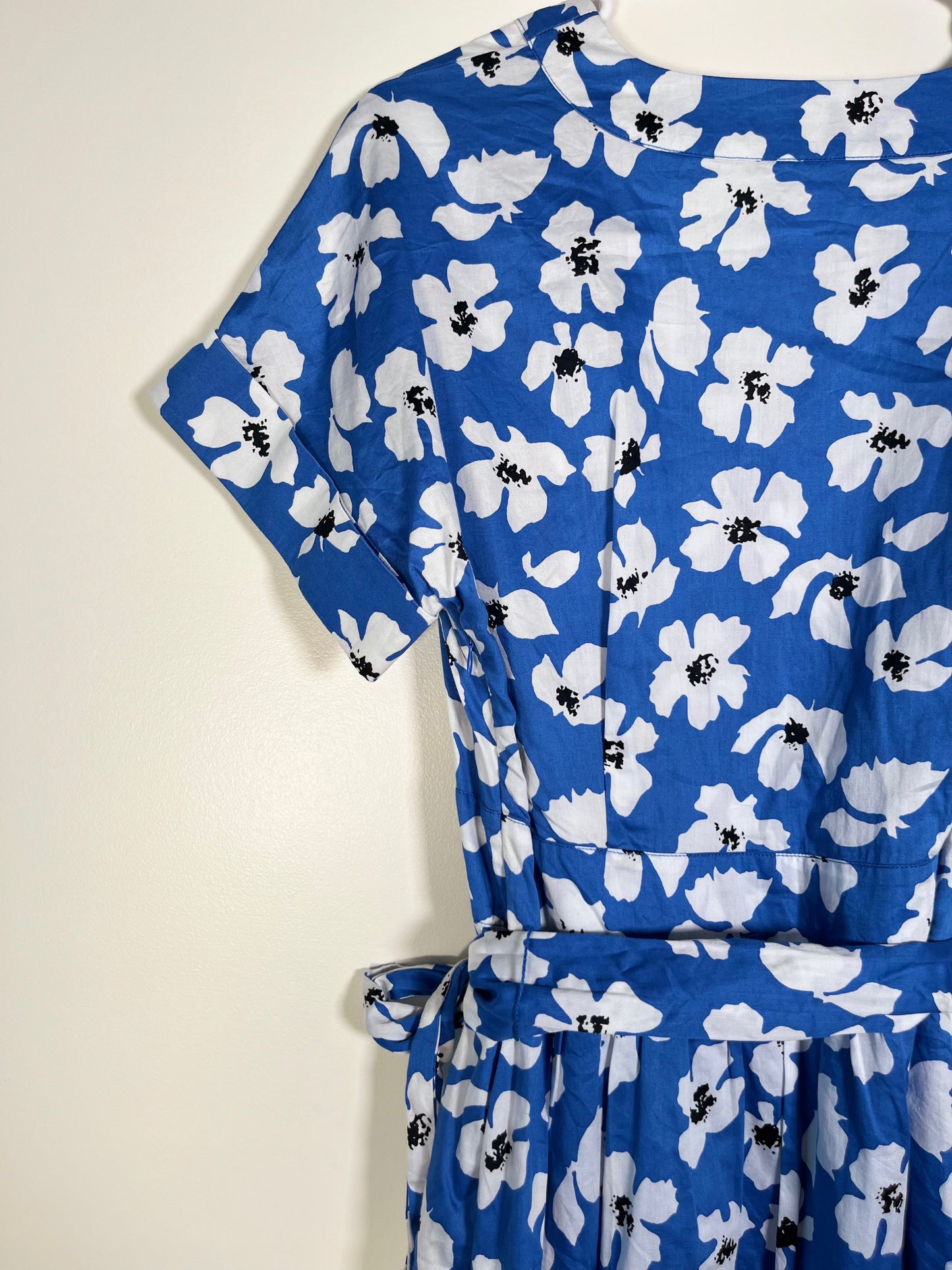 Small Who What Wear Blue Floral Dress