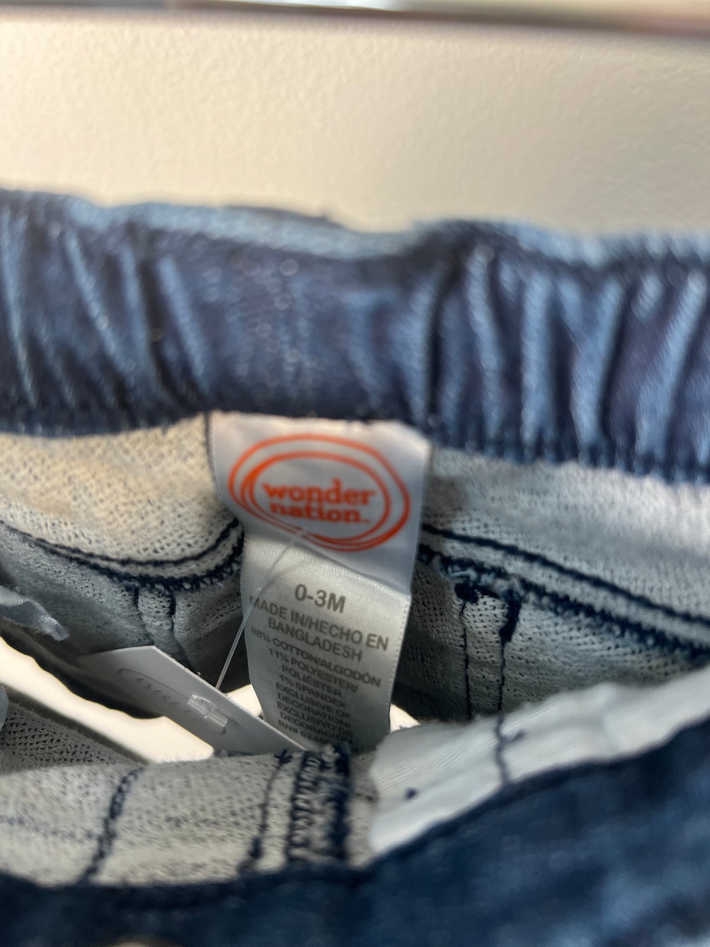 0-3M Wonder Nation Shorts