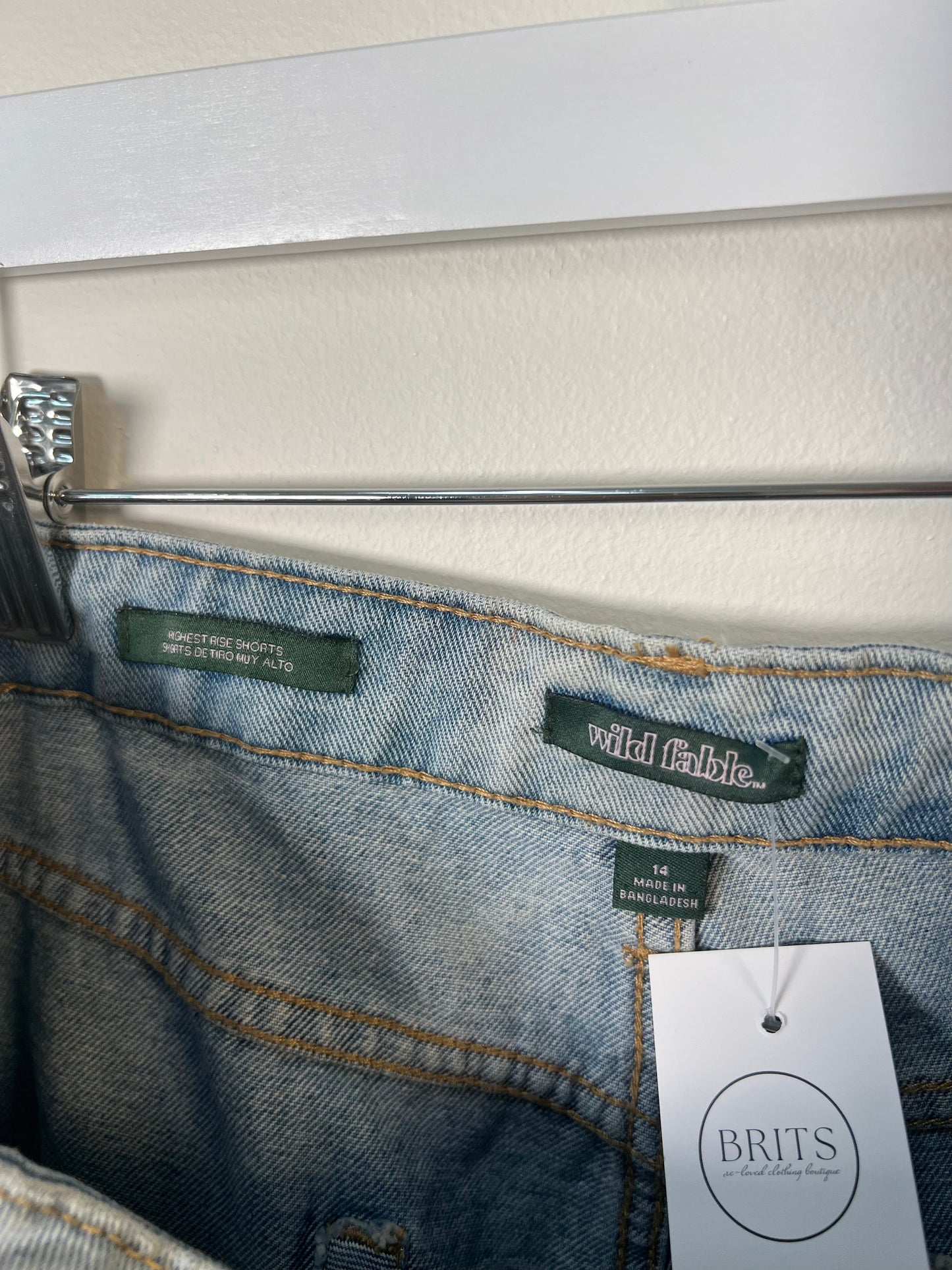 L Wild Fable Denim Shorts