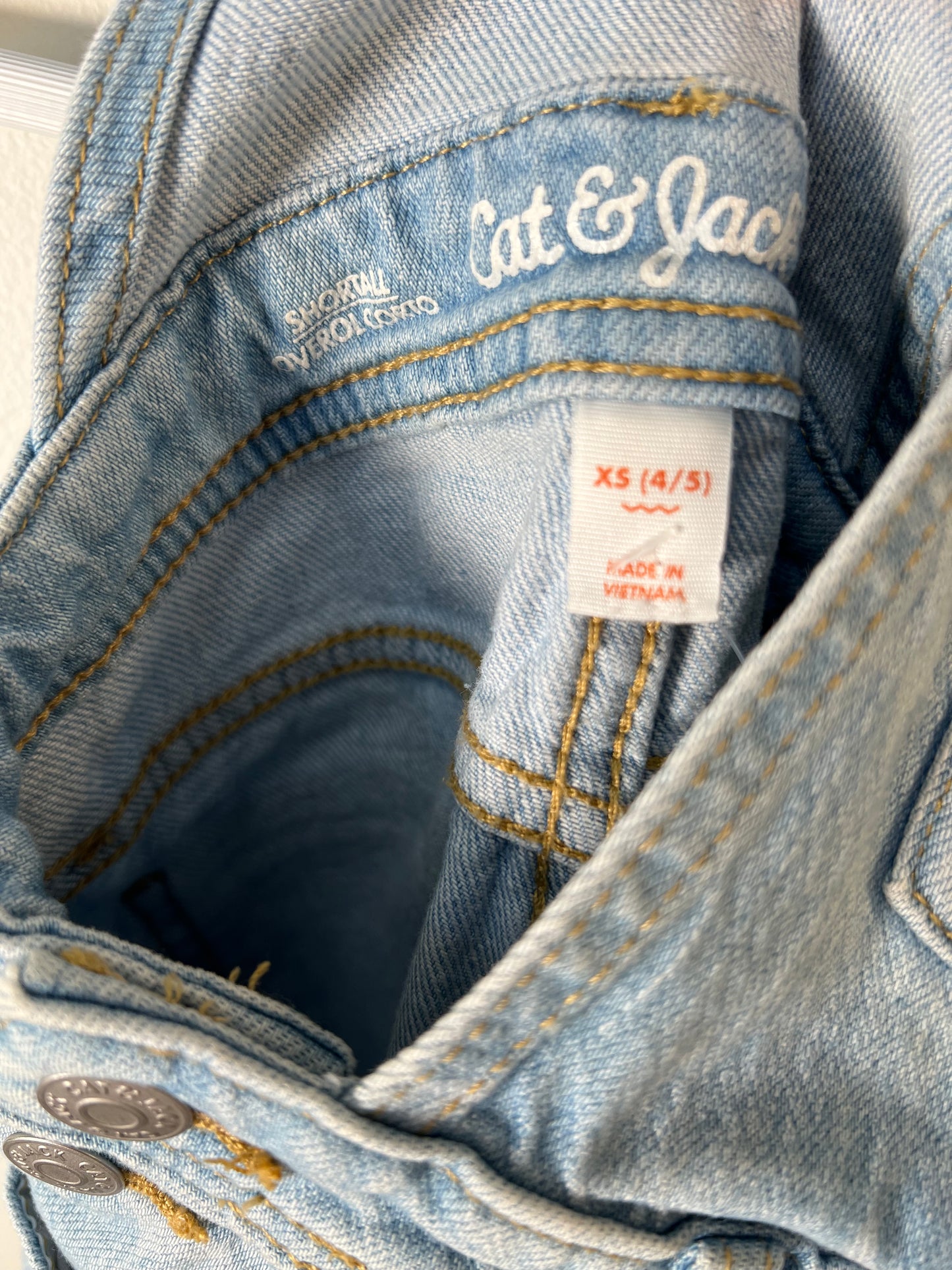 XS Cat & Jack Overalls