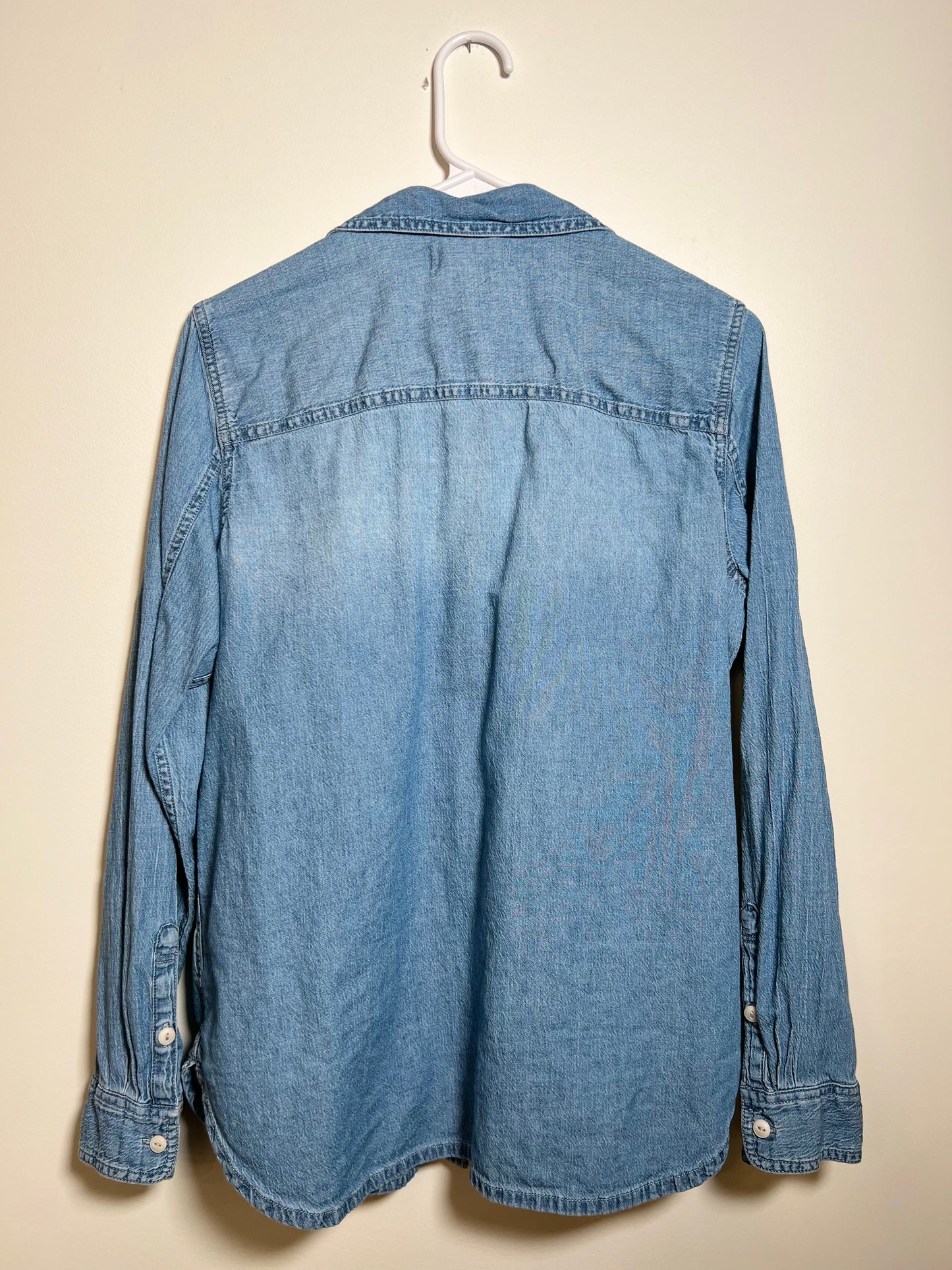 Small Madewell Chambray Dress Shirt