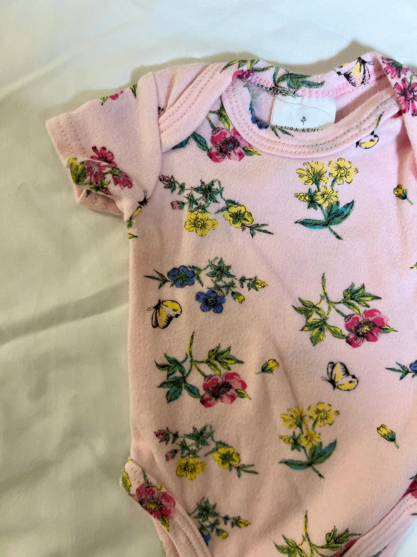 0-3 Month Laura Ashley Bodysuit