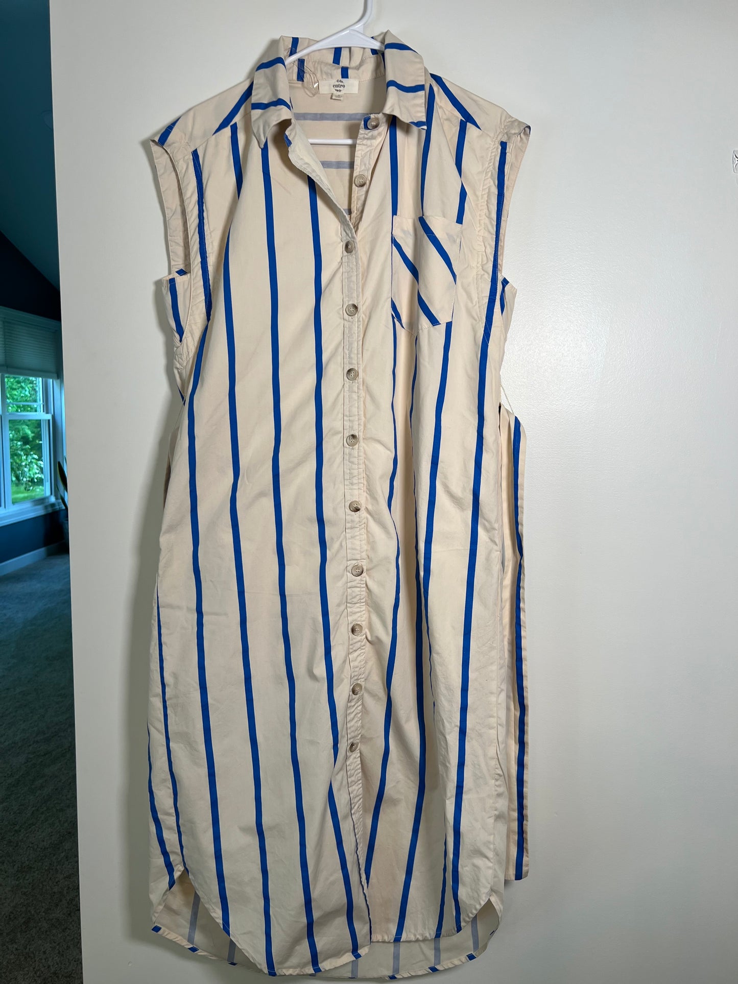 Small Entro Blue Stripe Dress
