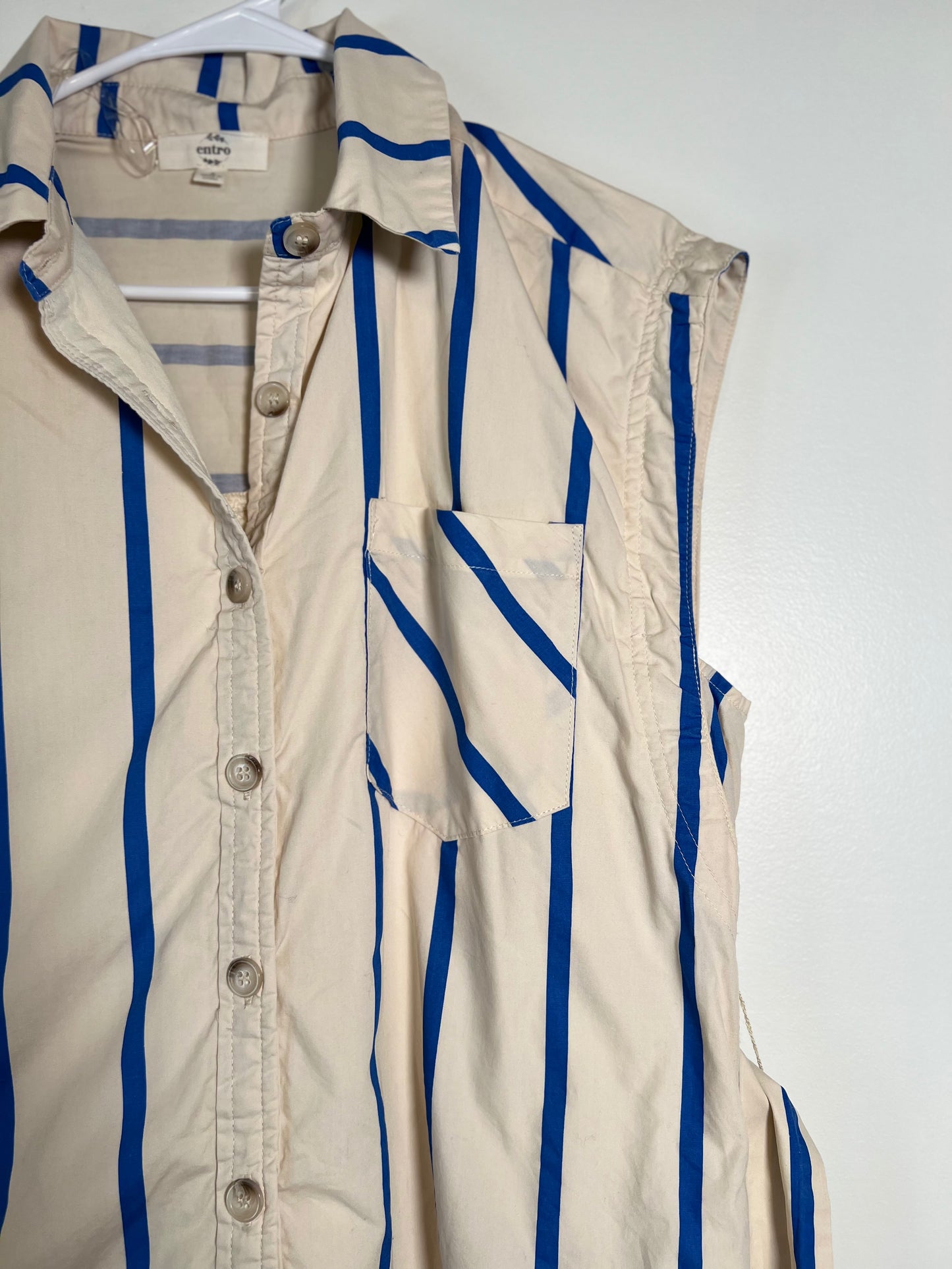 Small Entro Blue Stripe Dress