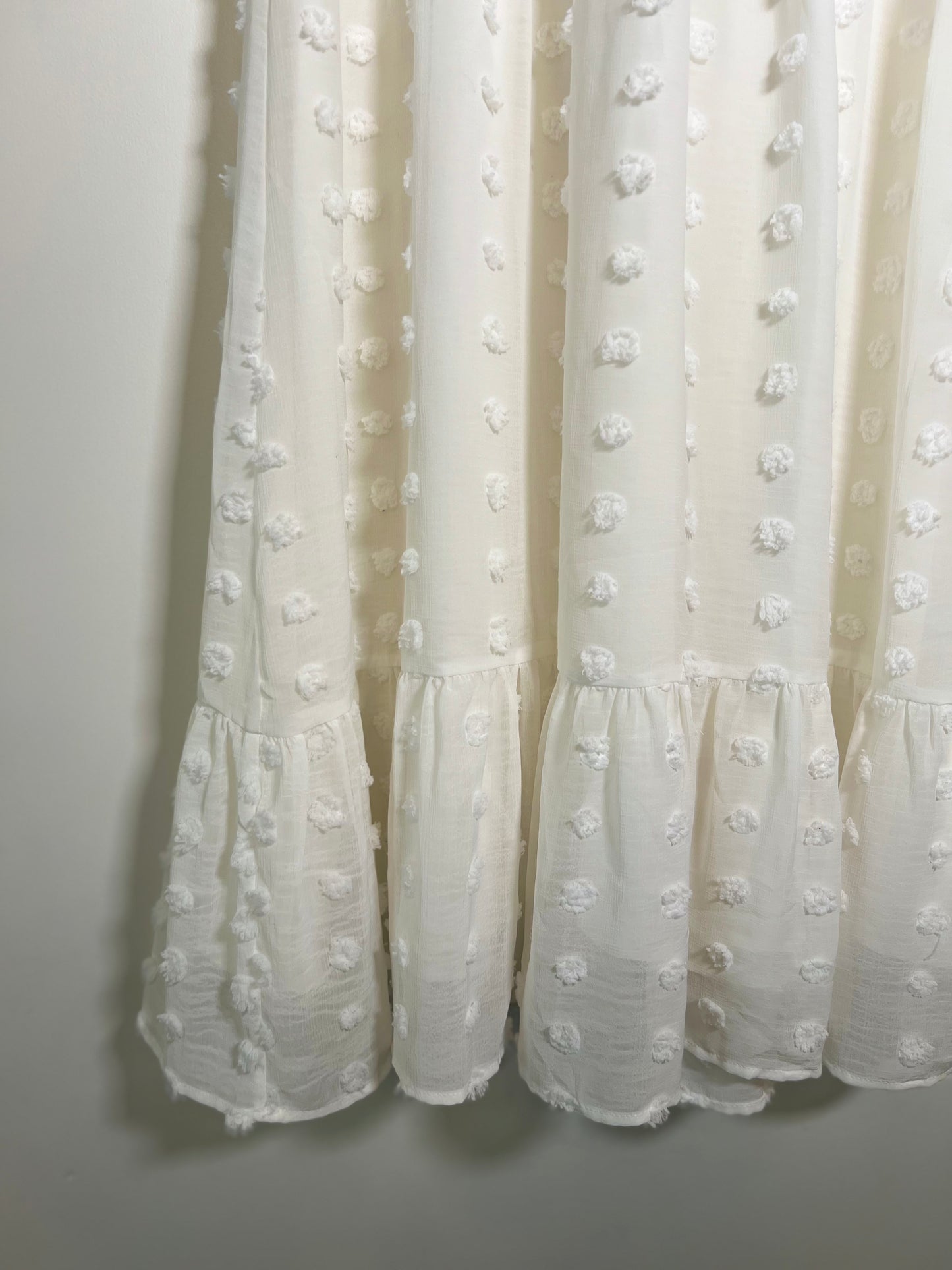 Small AnneBouti White Dress