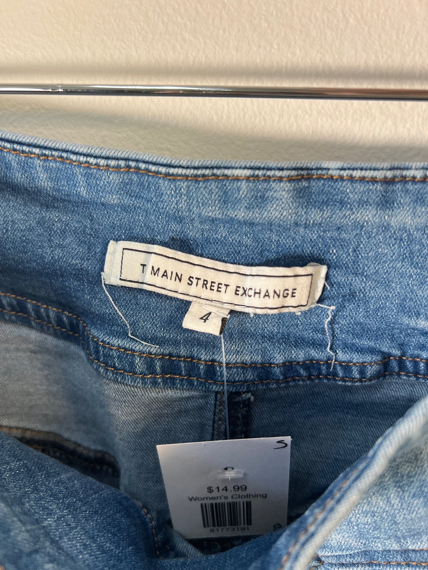 S The Main Street Exchange Denim Skirt