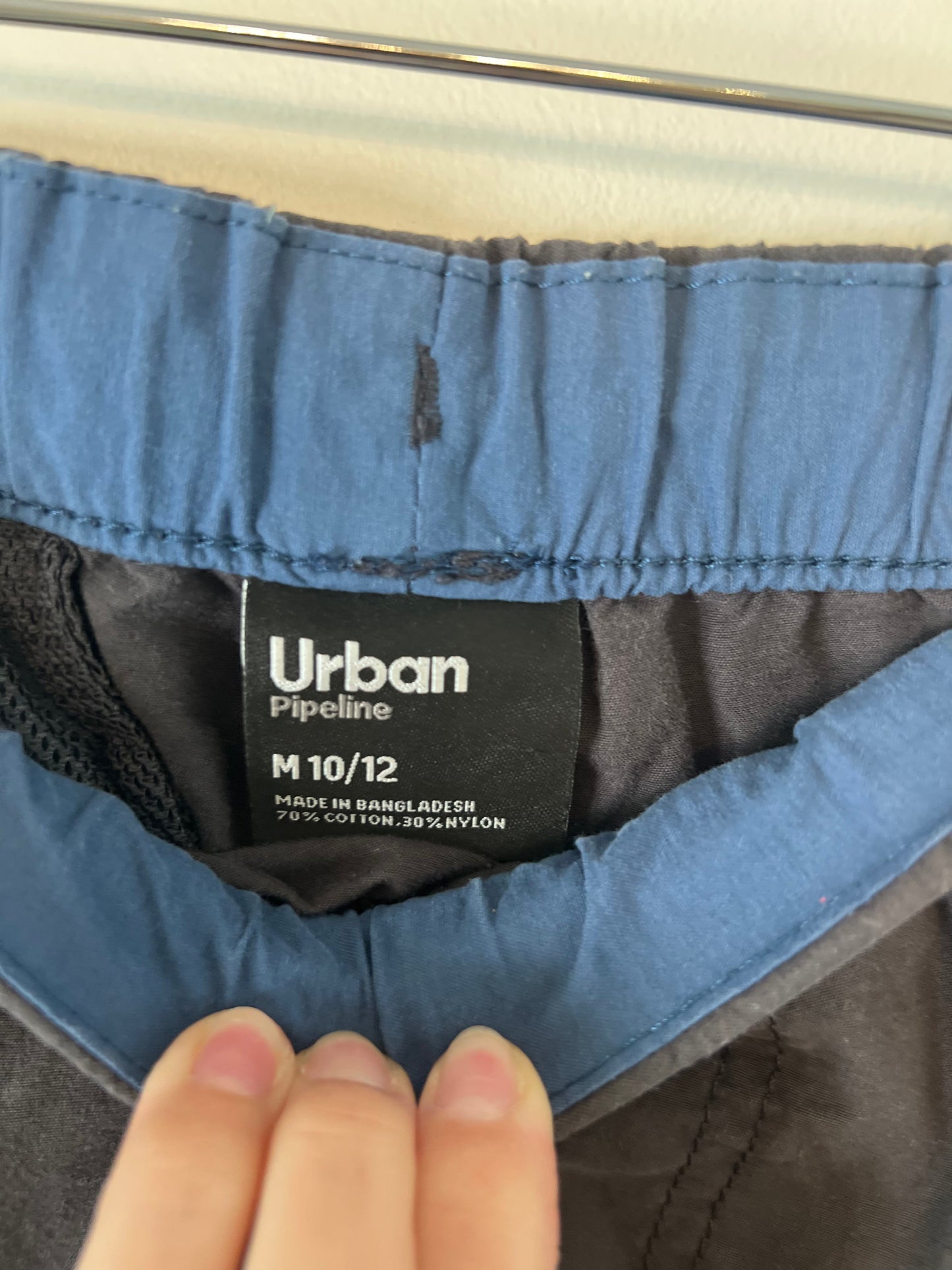 M (10-12) Urban Pipeline Charcoal Shorts