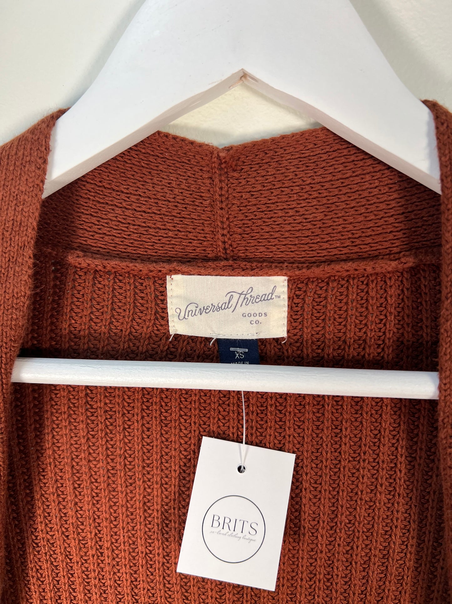 XS Universal Thread Cardigan