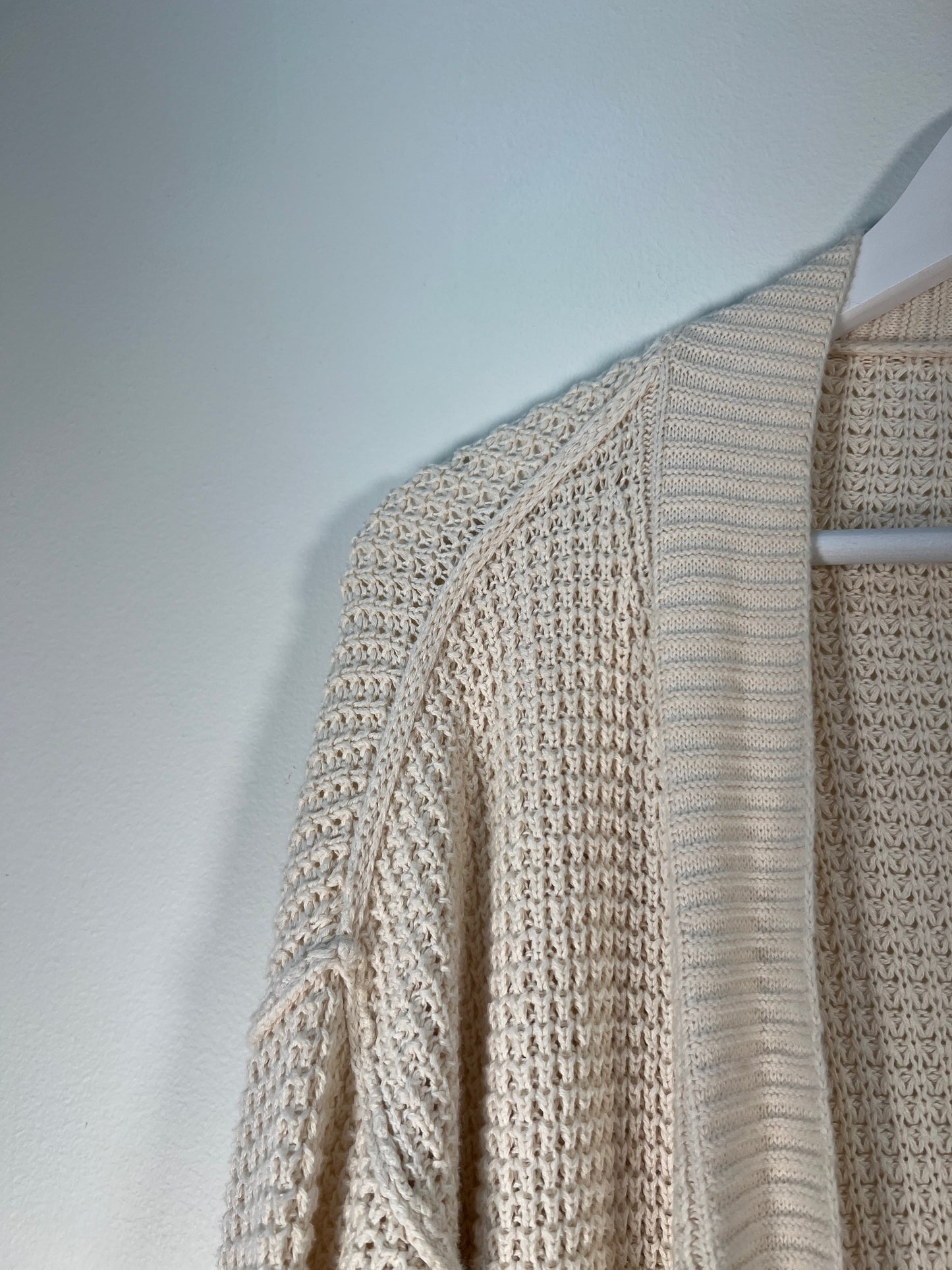 XS Universal Thread Cream Cardigan