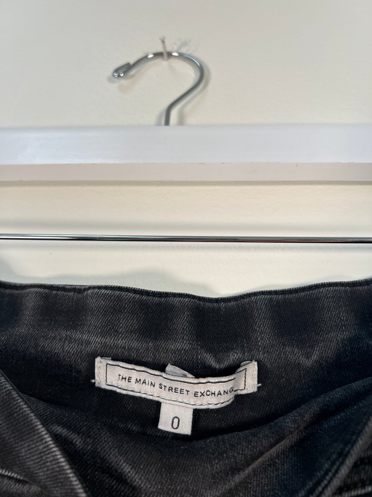 XS The Main Street Exchange Denim Skirt