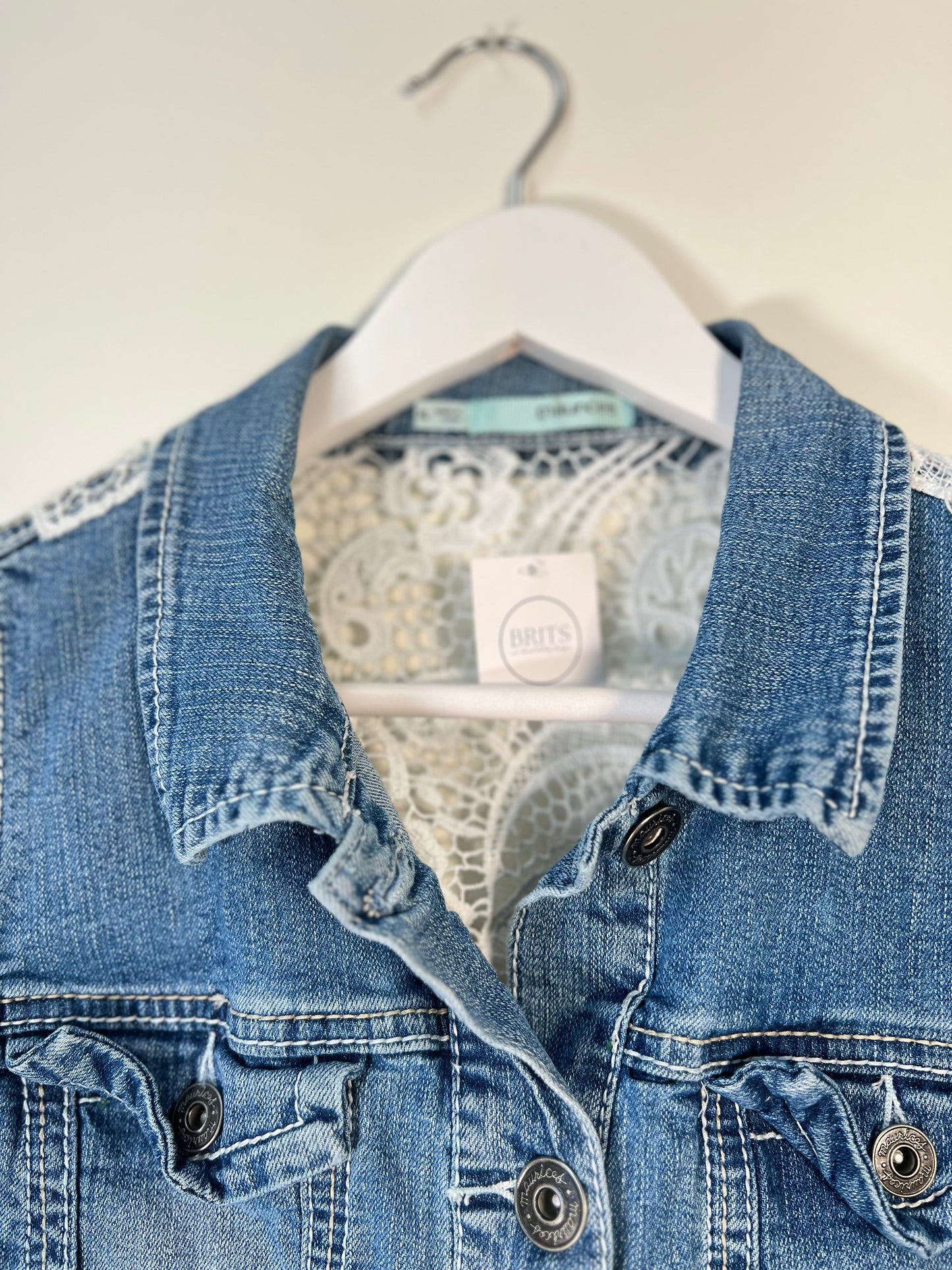 XL Maurices Denim Vest