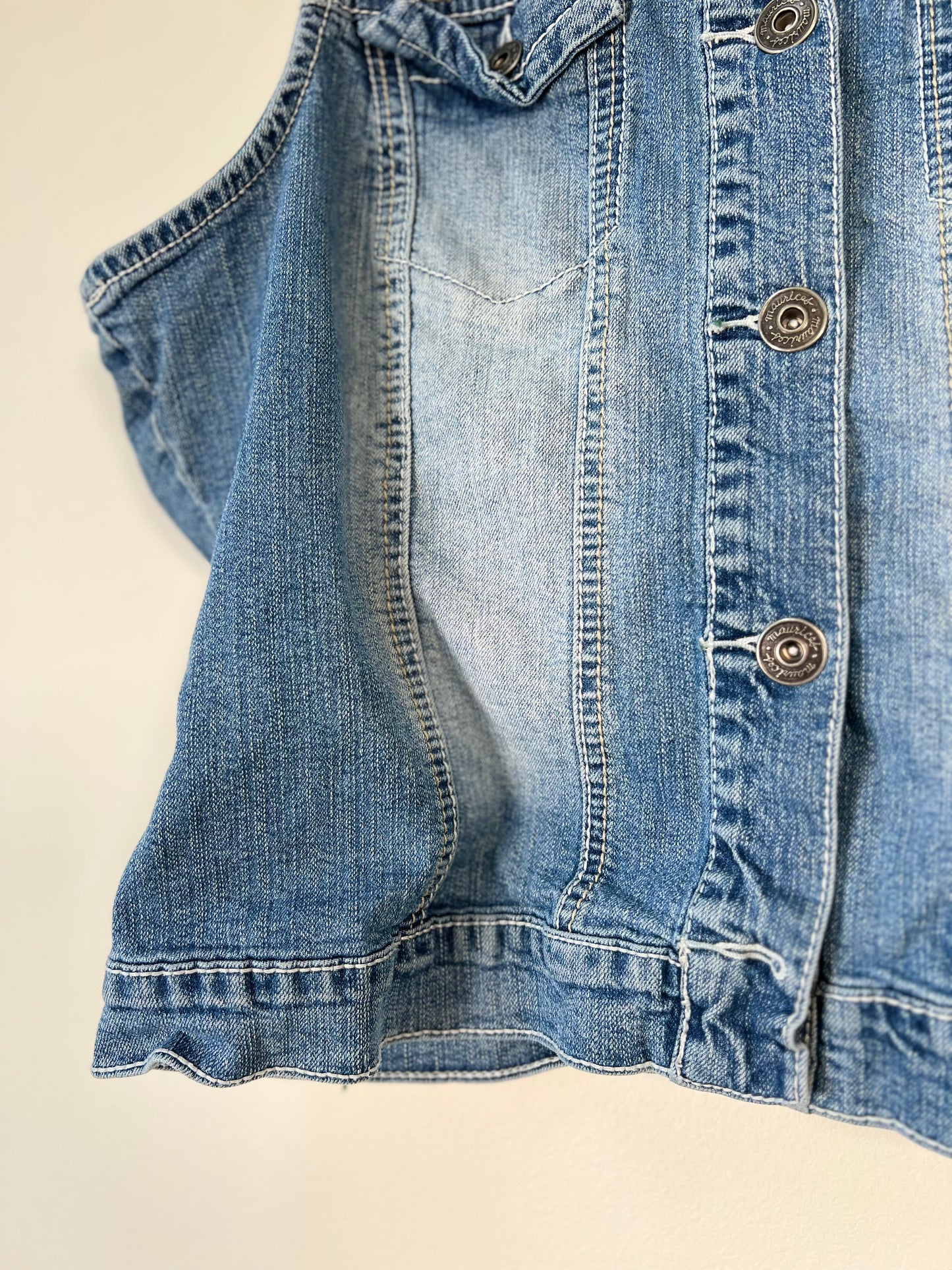 XL Maurices Denim Vest