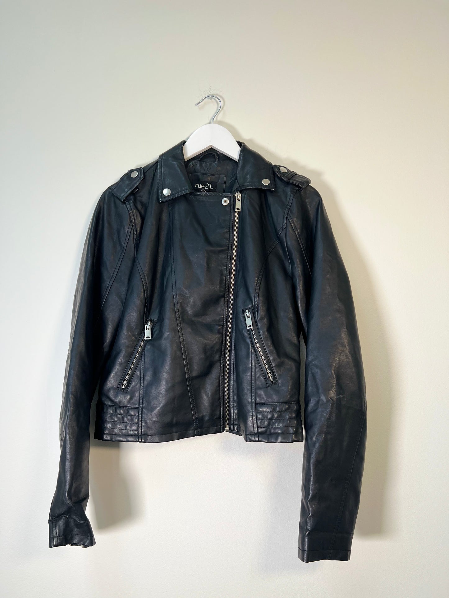 M Rue 21 Faux Leather Jacket