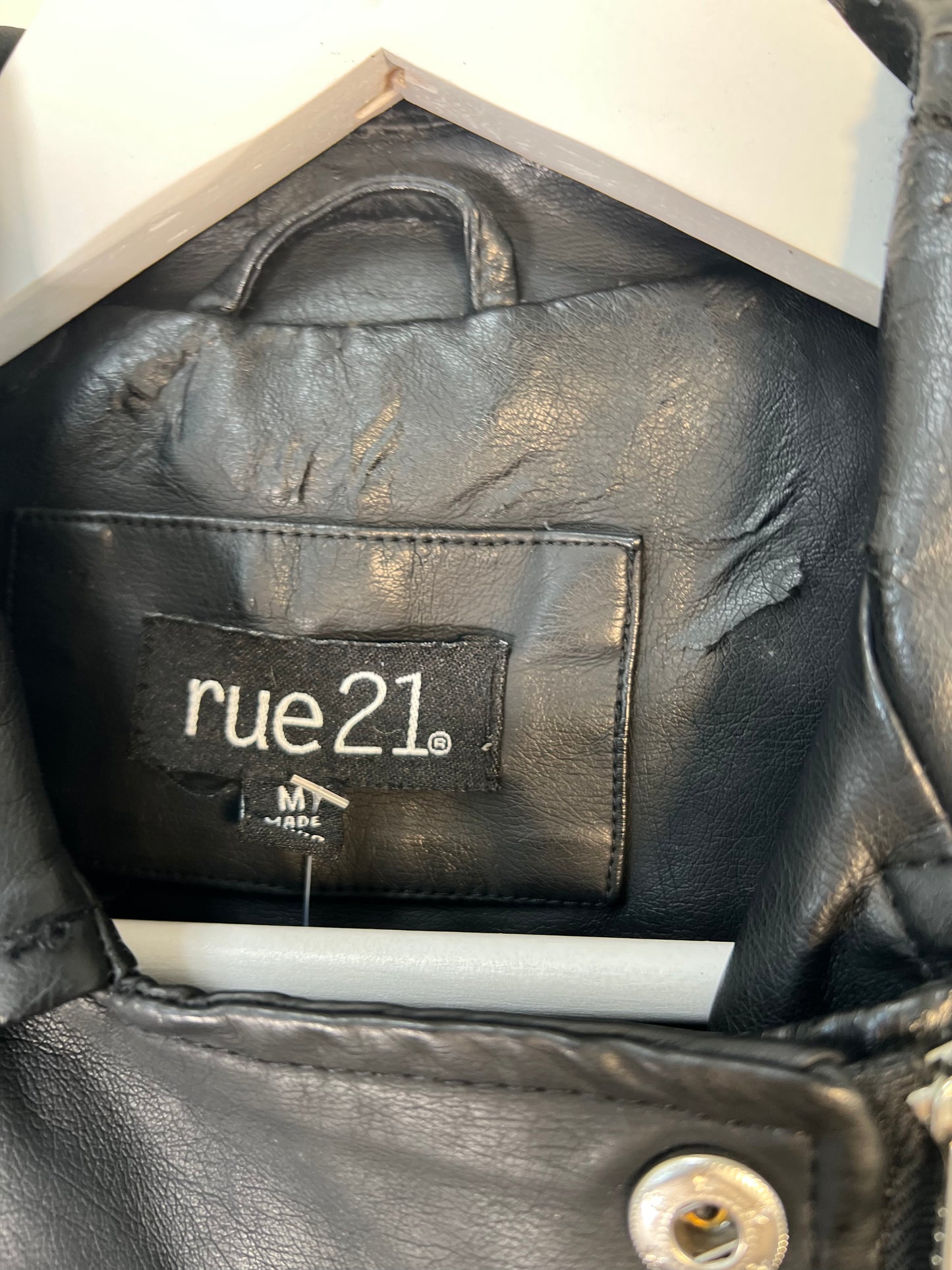 M Rue 21 Faux Leather Jacket