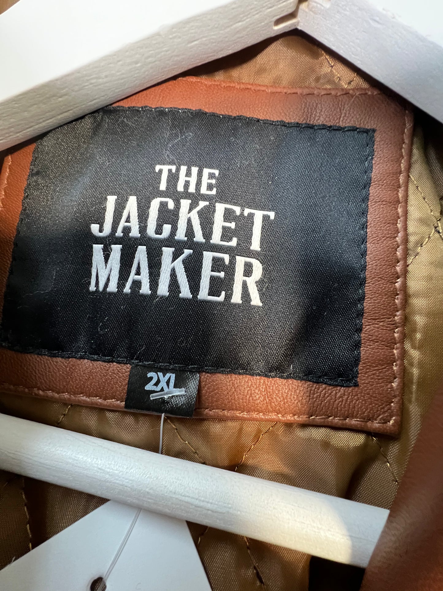 2XL The Jacket Maker Leather Jacket