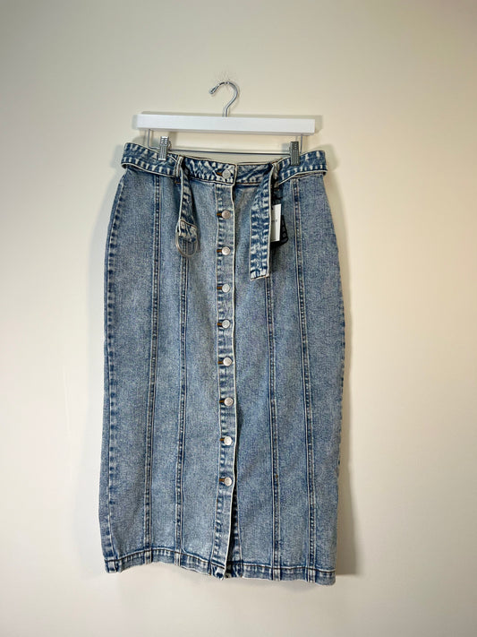 L Forever 21 Denim Skirt