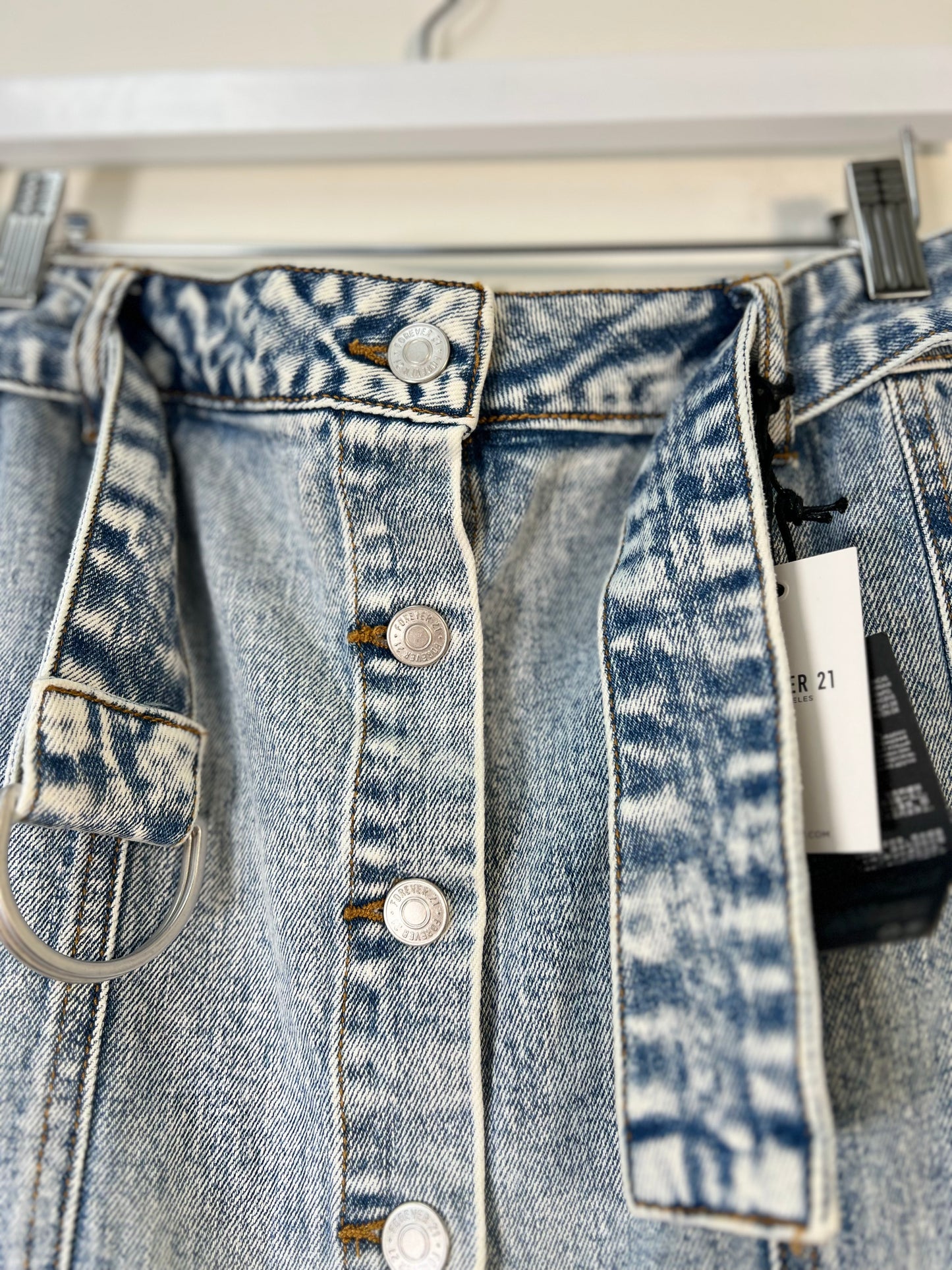 L Forever 21 Denim Skirt