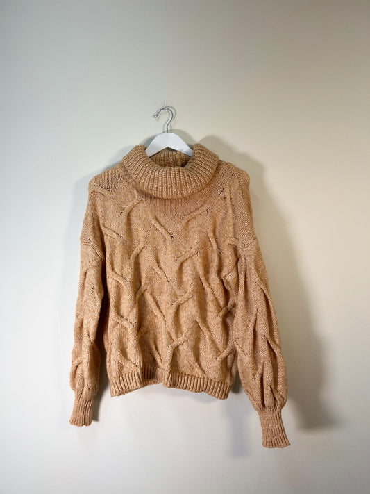 M Staccato Turtleneck Sweater