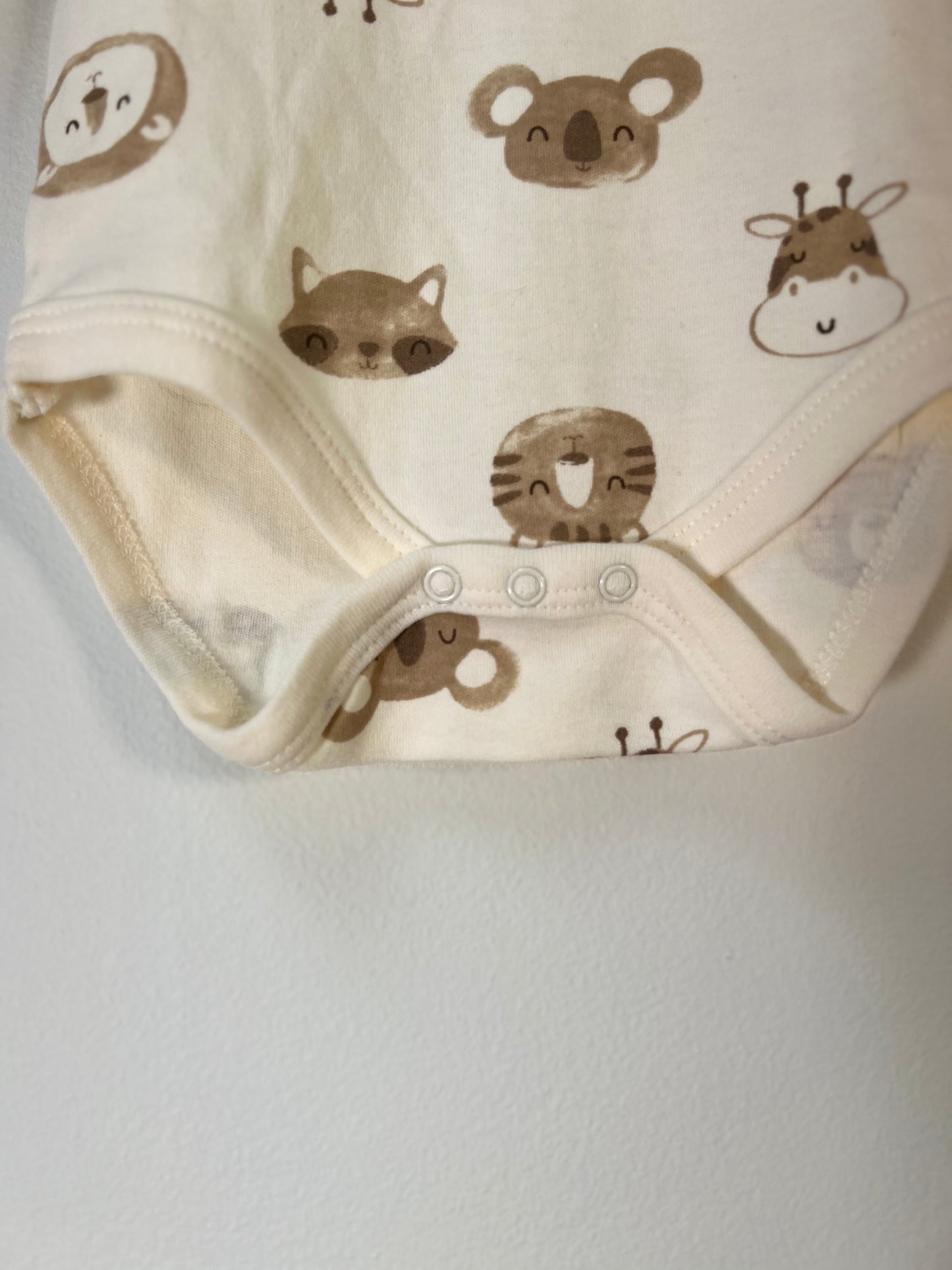 6-9m Rabbit + Bear Bodysuit