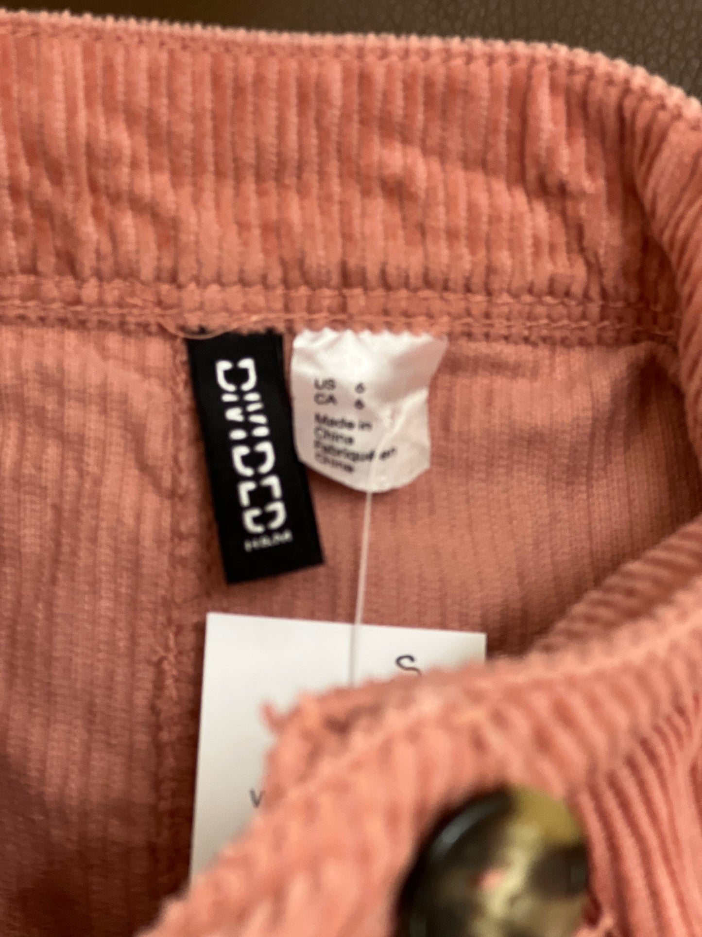 S H&M Corduroy Skirt