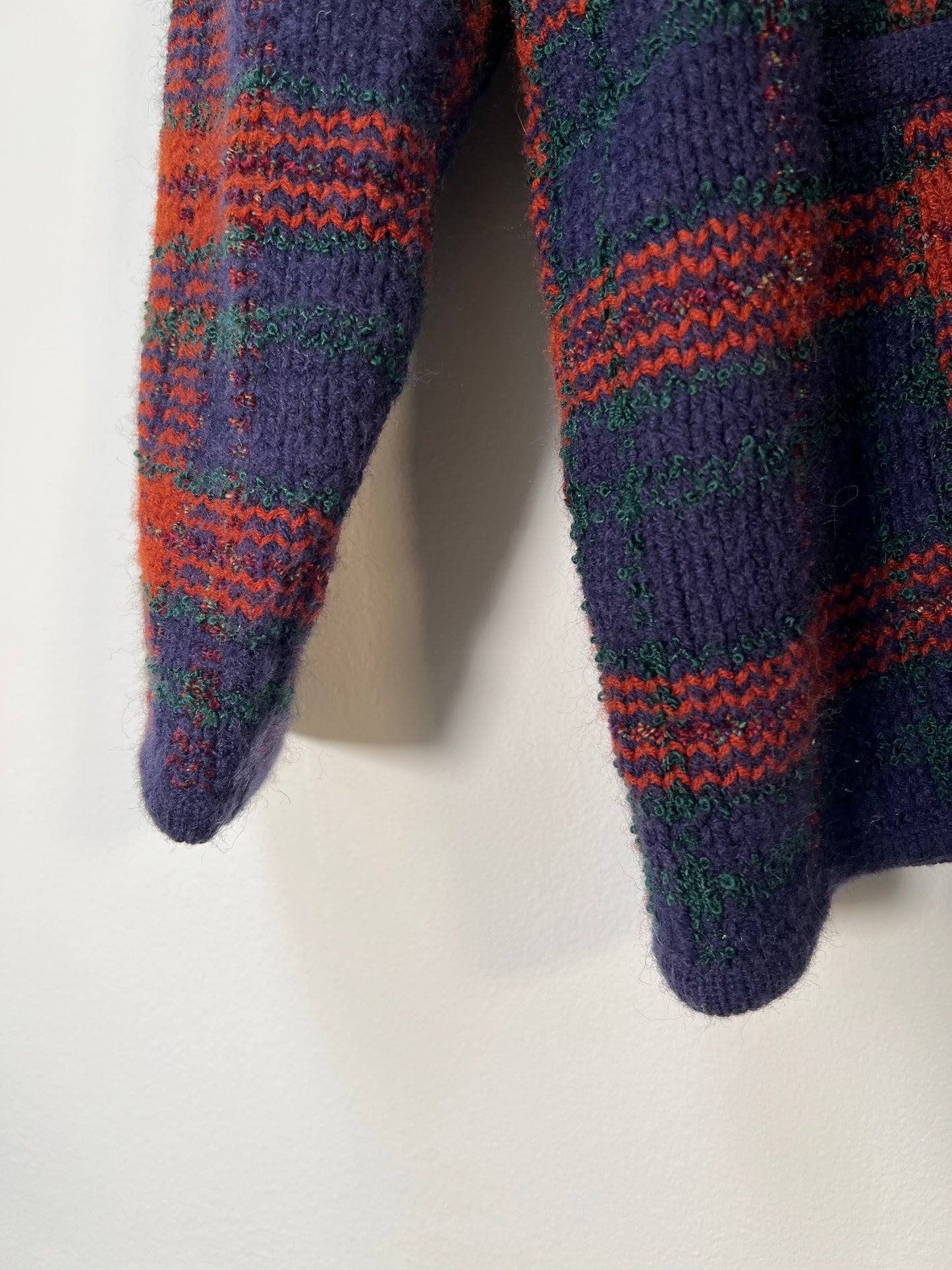 1XL Karen Scott Plaid Sweater