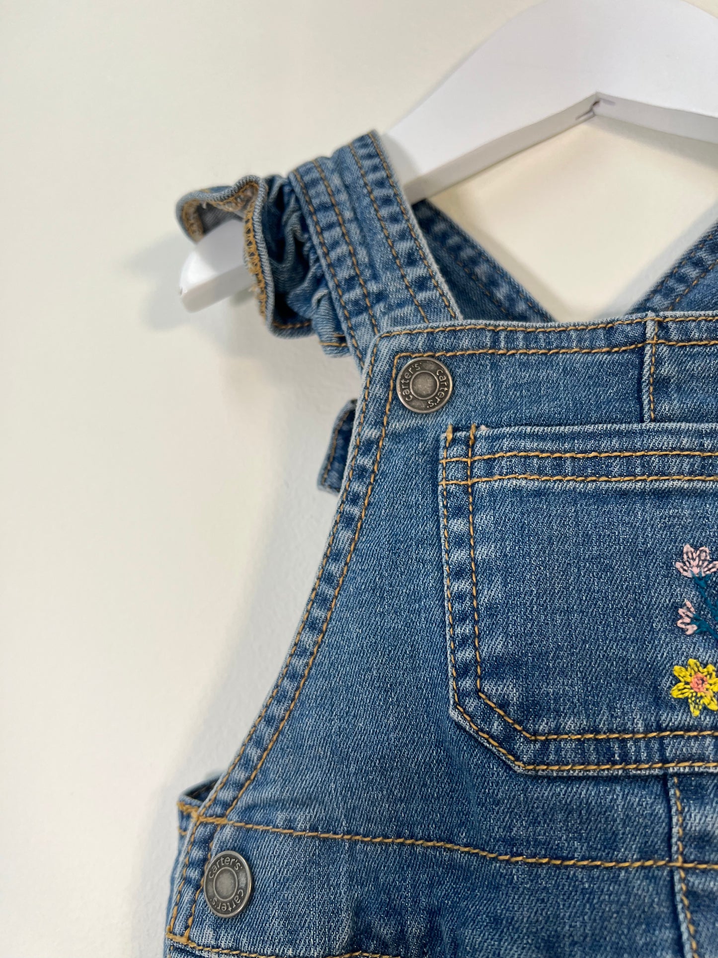 9m Carters Denim Overalls