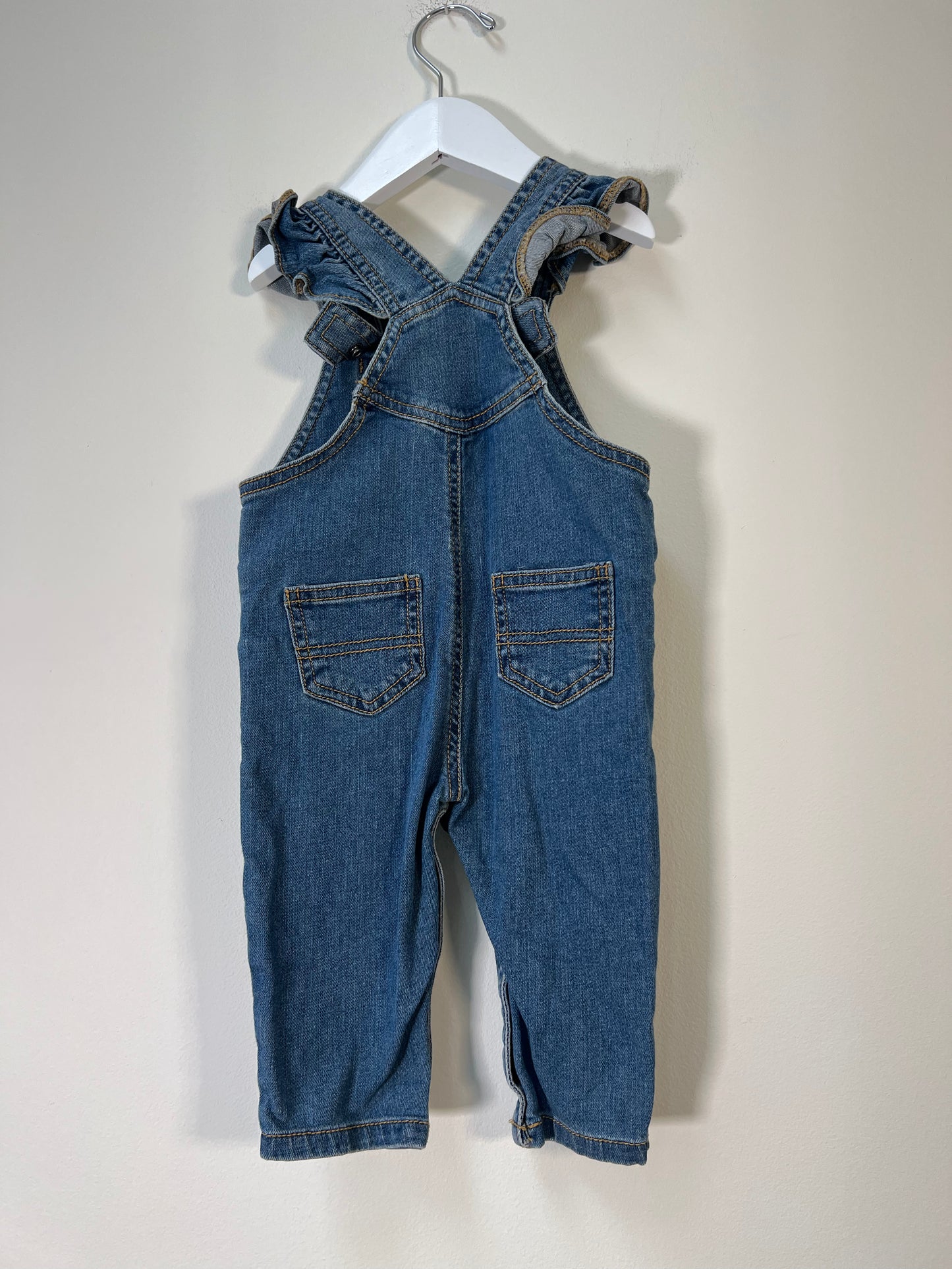9m Carters Denim Overalls