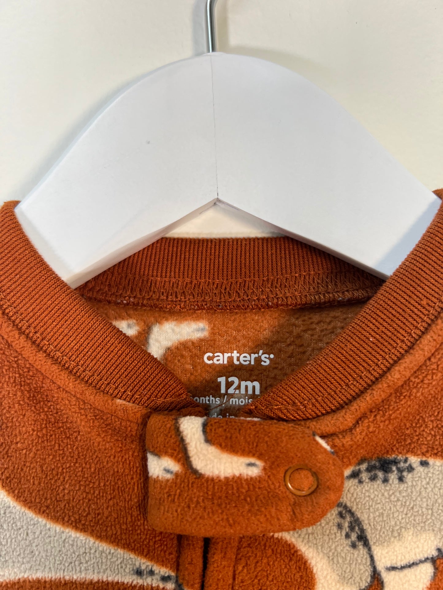 12M Carters Footie Pajama