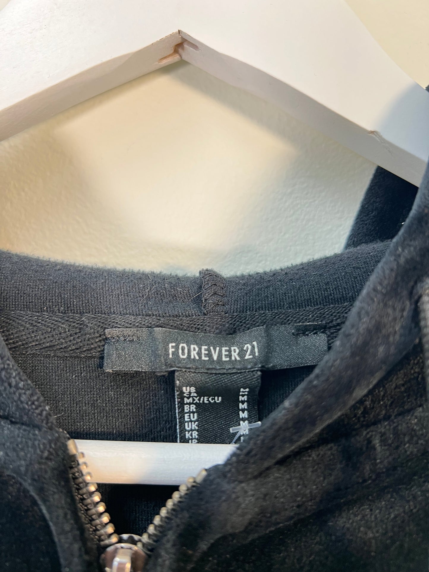 M Forever 21 Velour Hoodie