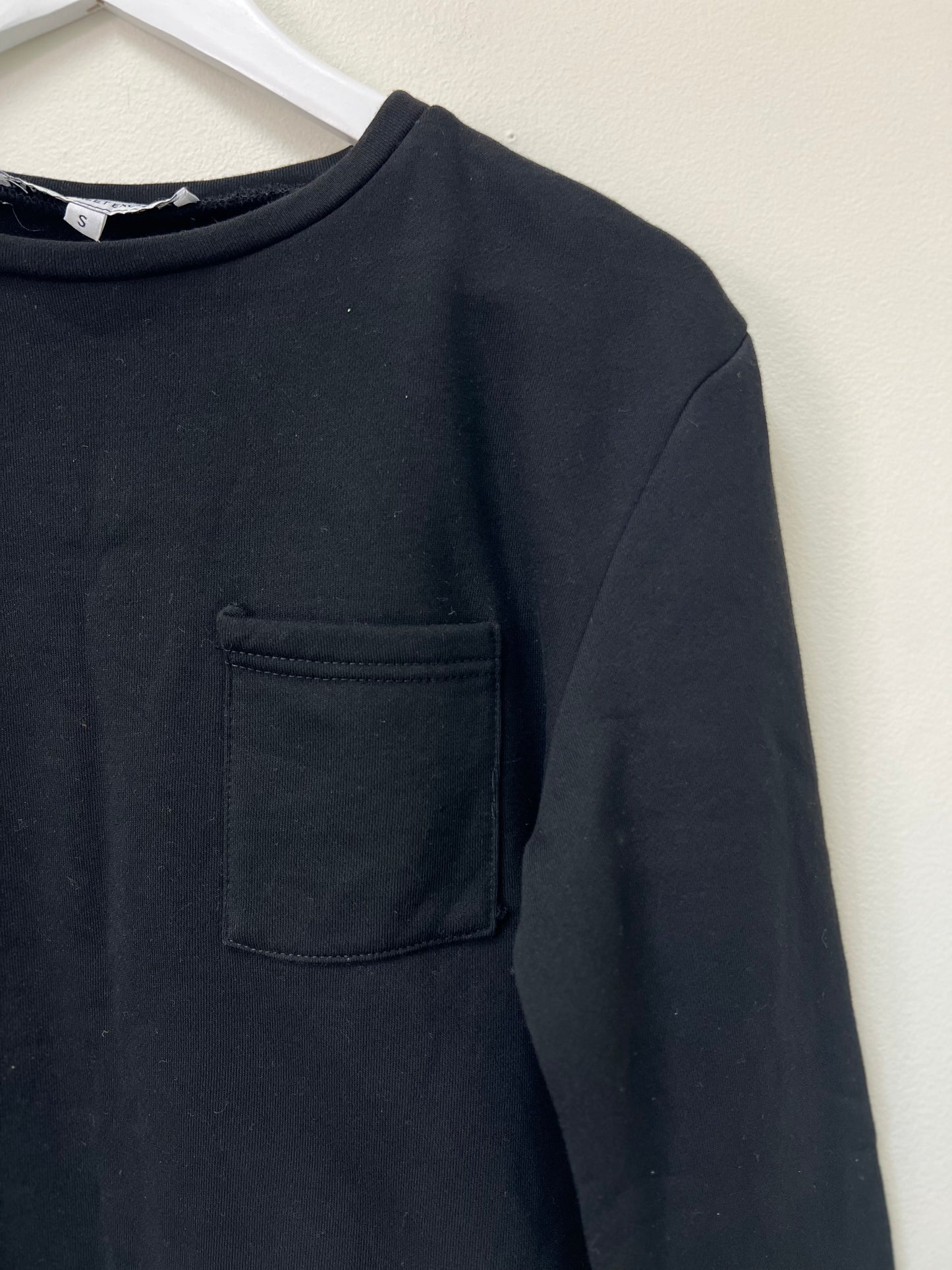 S The Mainstreet Exchange Black Shirt