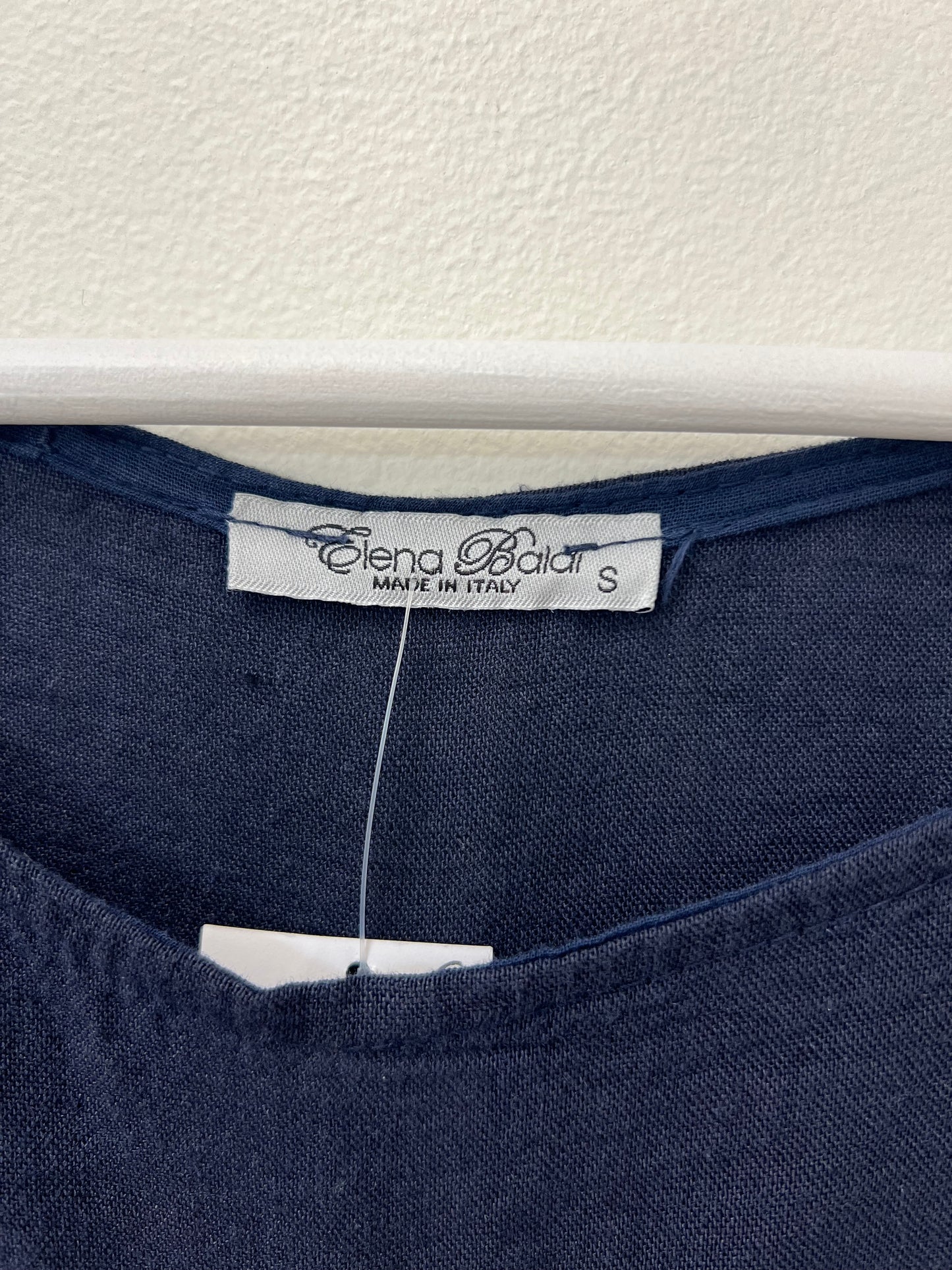 S Elena Baldi Linen Blouse