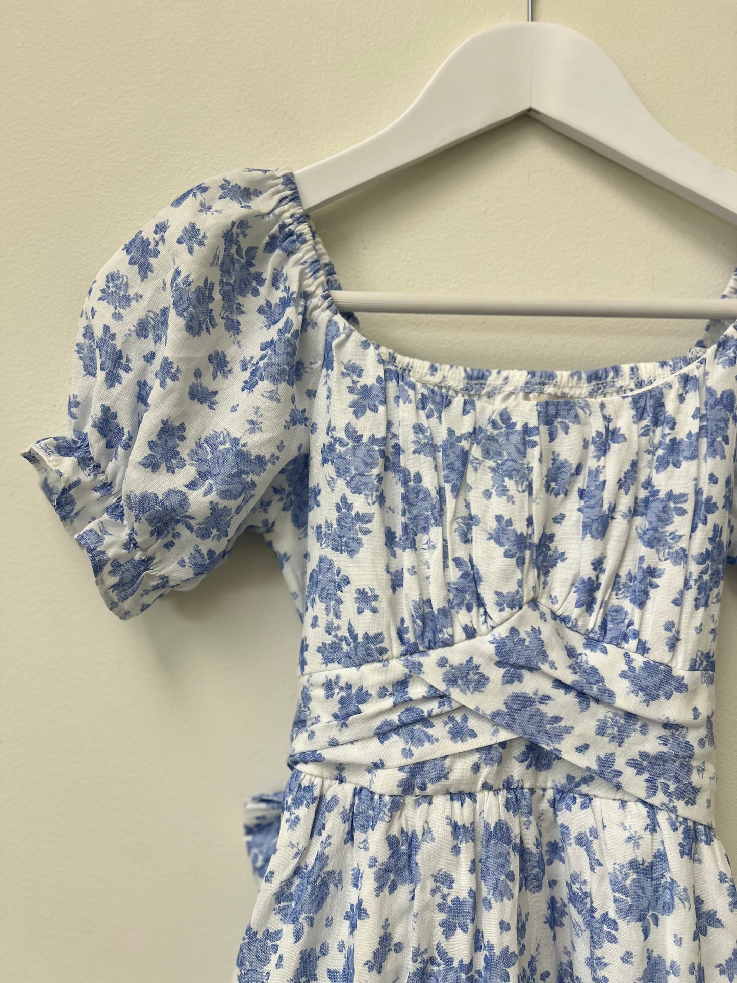 10 Rare Editions Blue Floral Dress