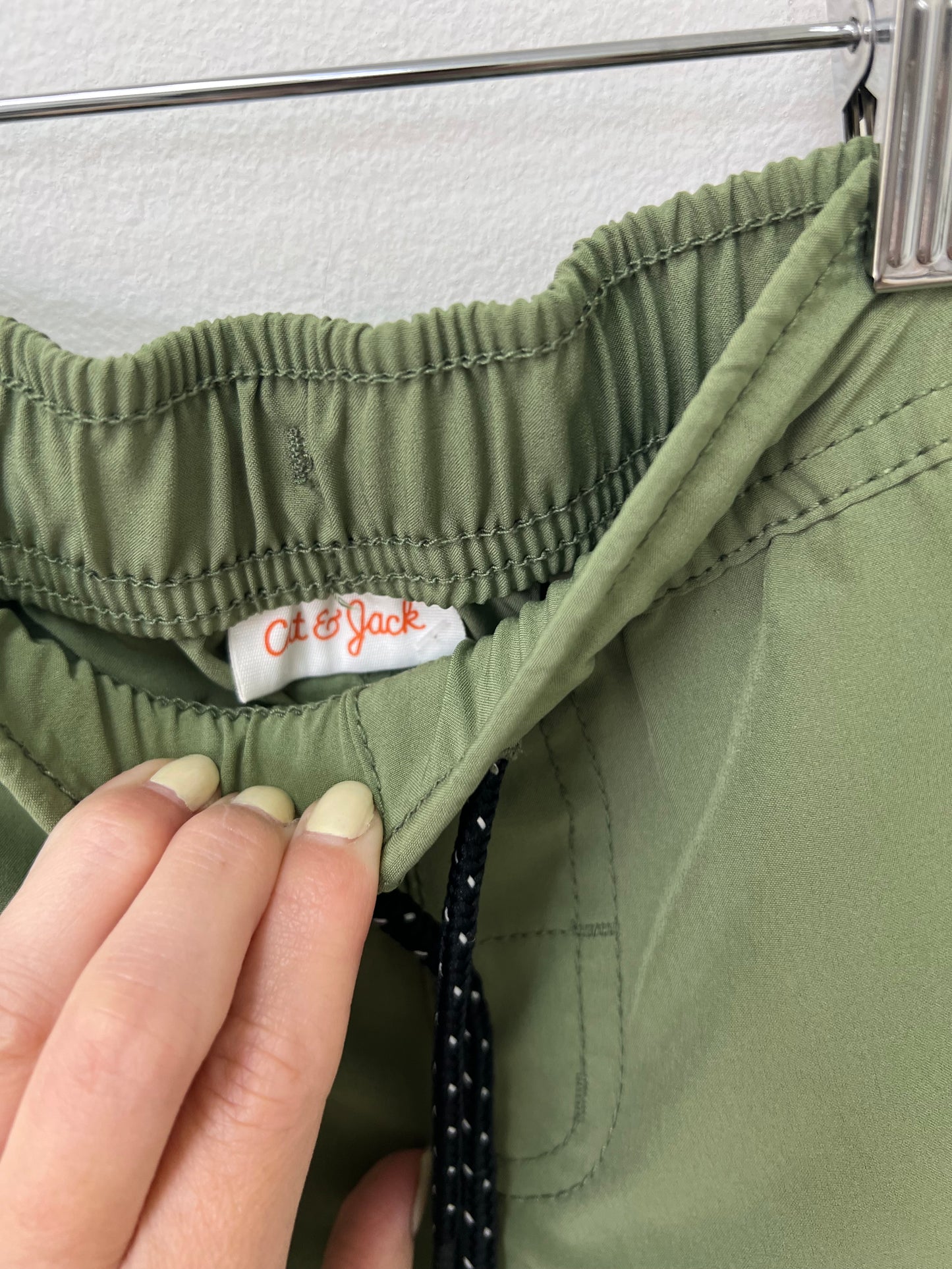 S Cat & Jack Green Shorts