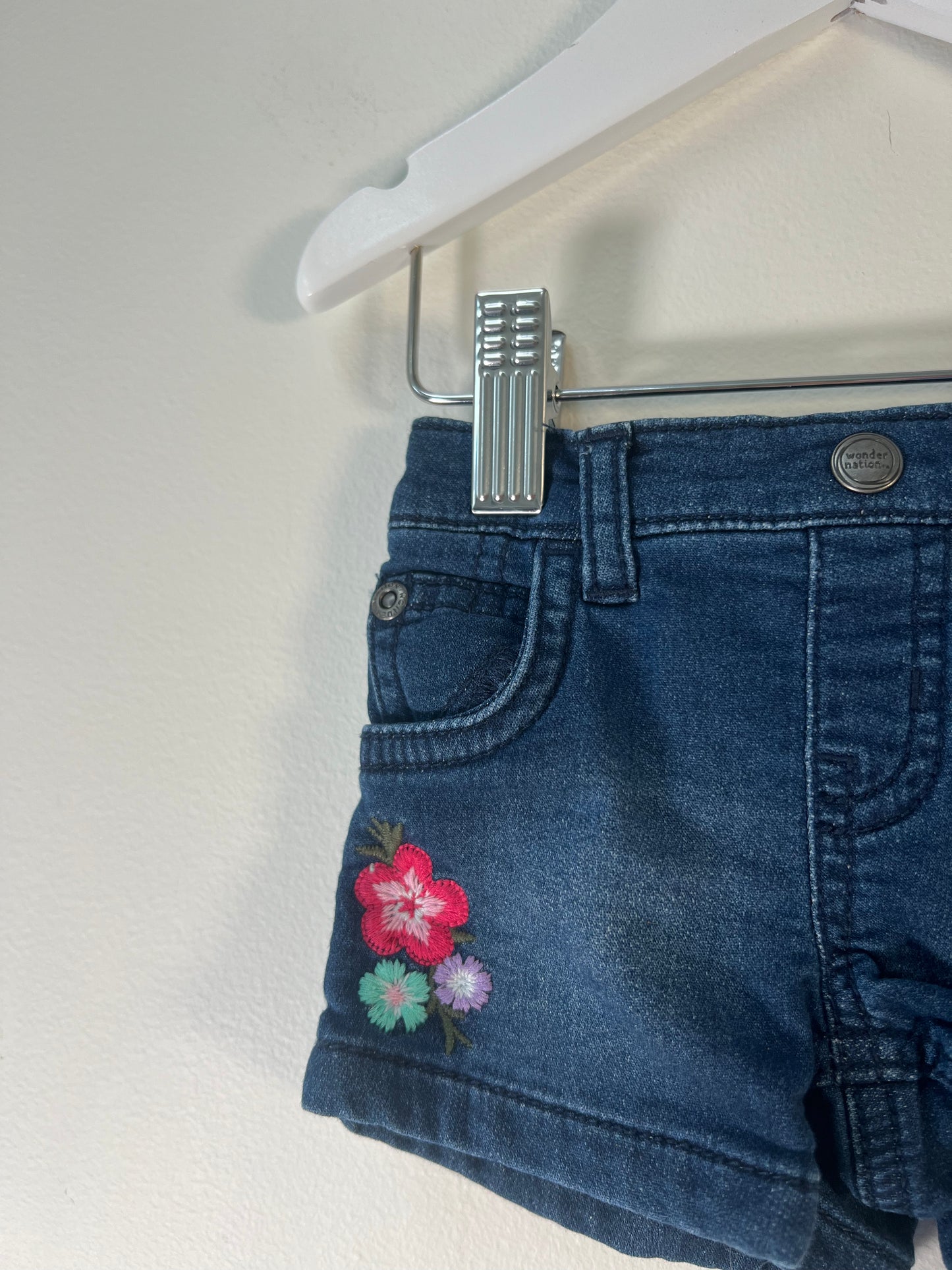 0-3M Wonder Nation Shorts