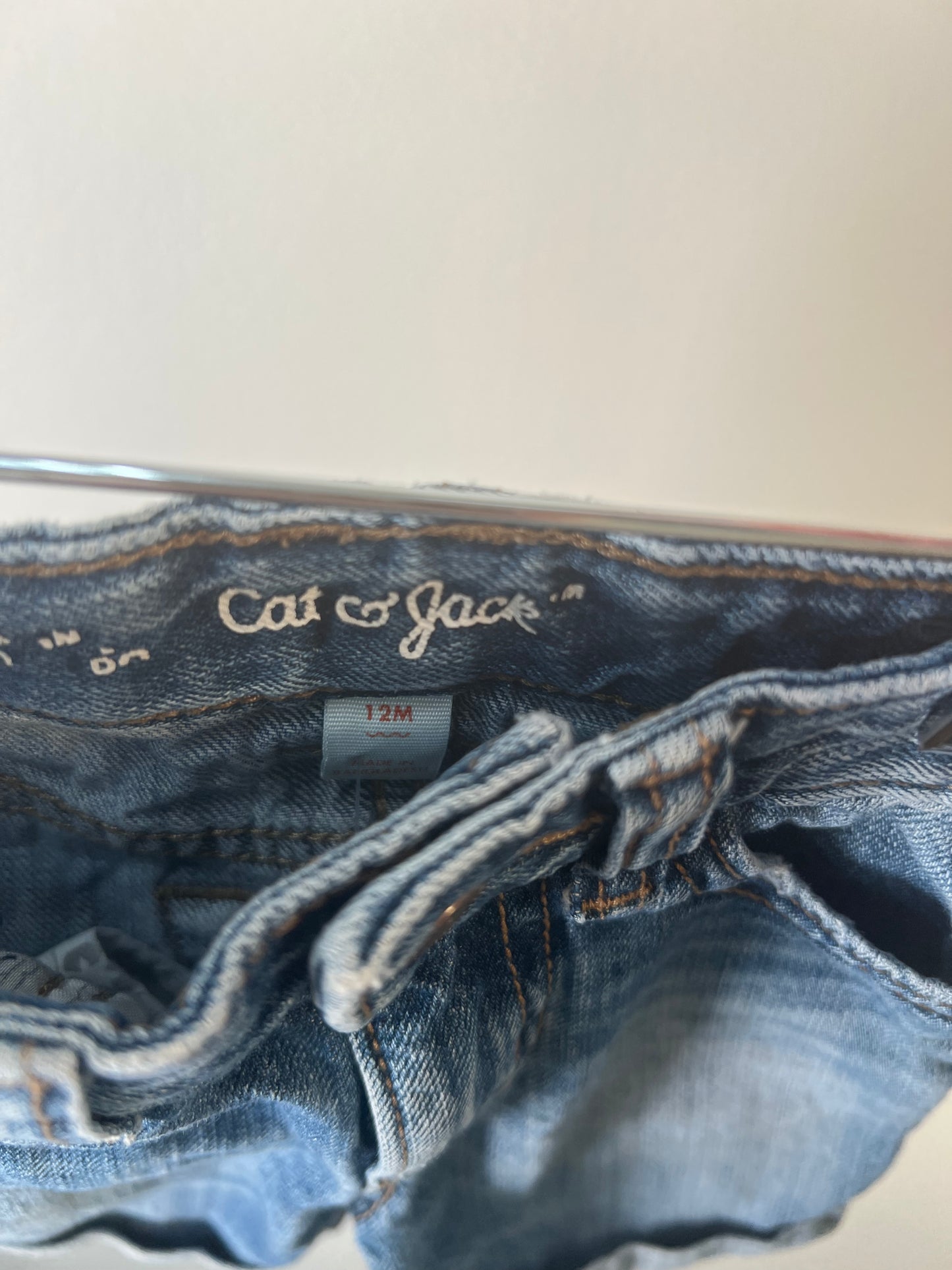 12M Cat & Jack Denim Shorts