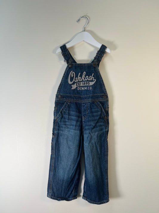 24M Oshkosh Denim Overalls
