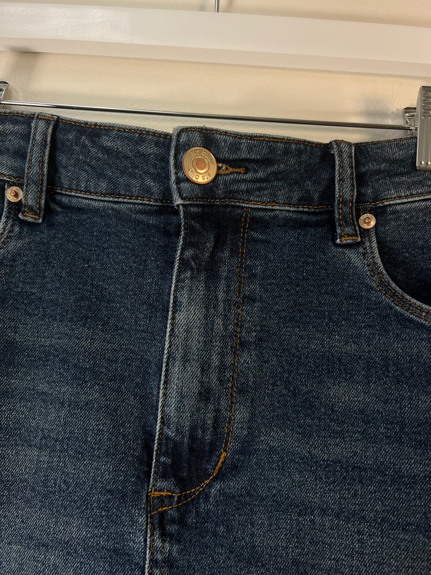 S Sts Blue Denim Skirt