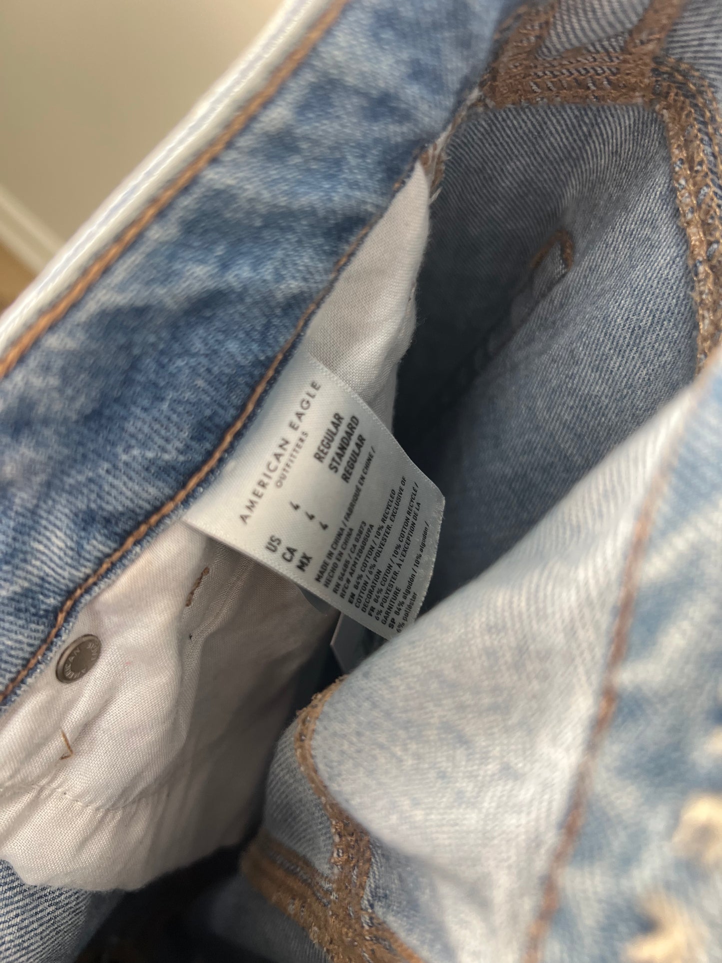 S American Eagle Mom Jean