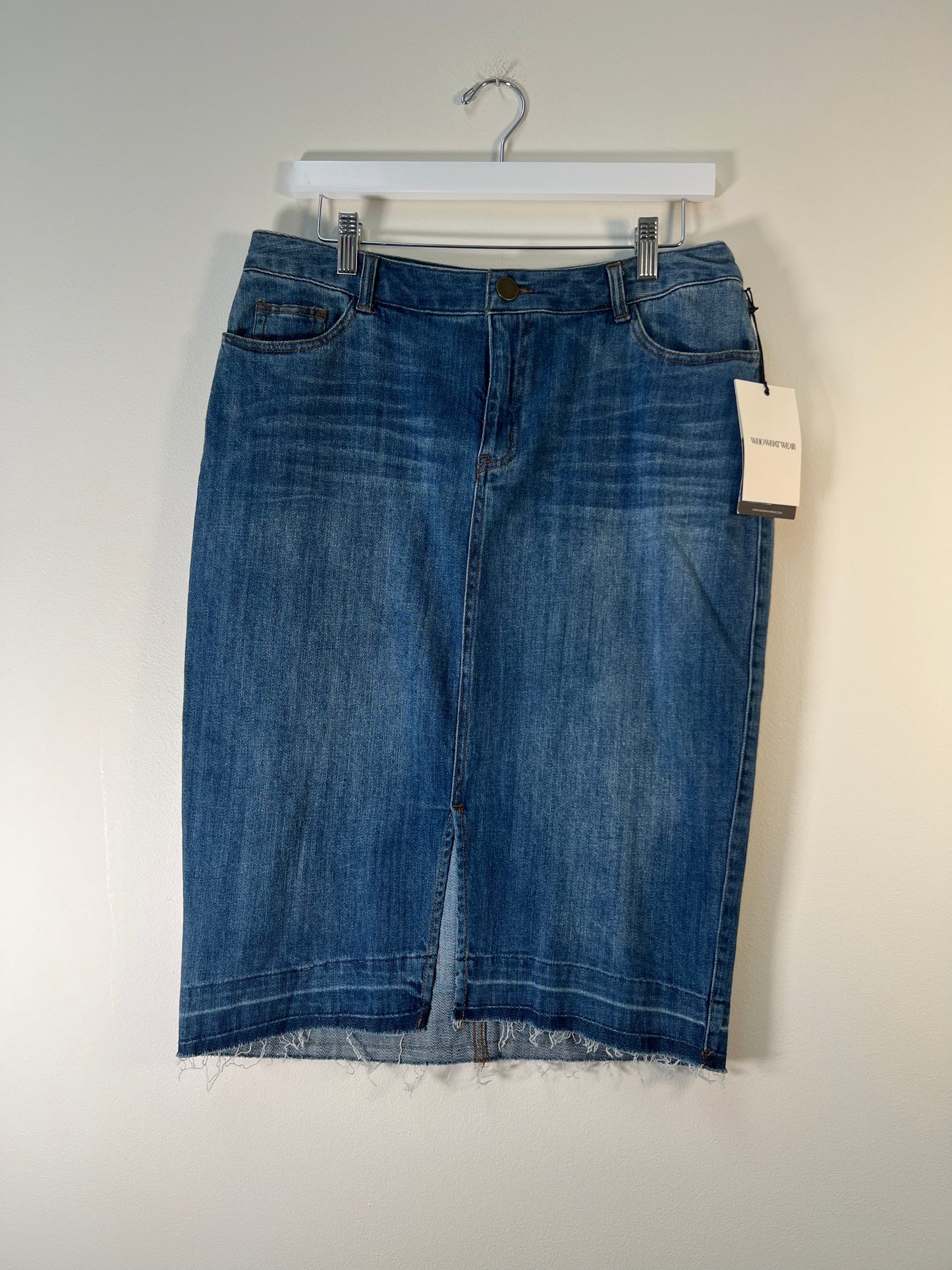 M Who What Wear Denim Skirt