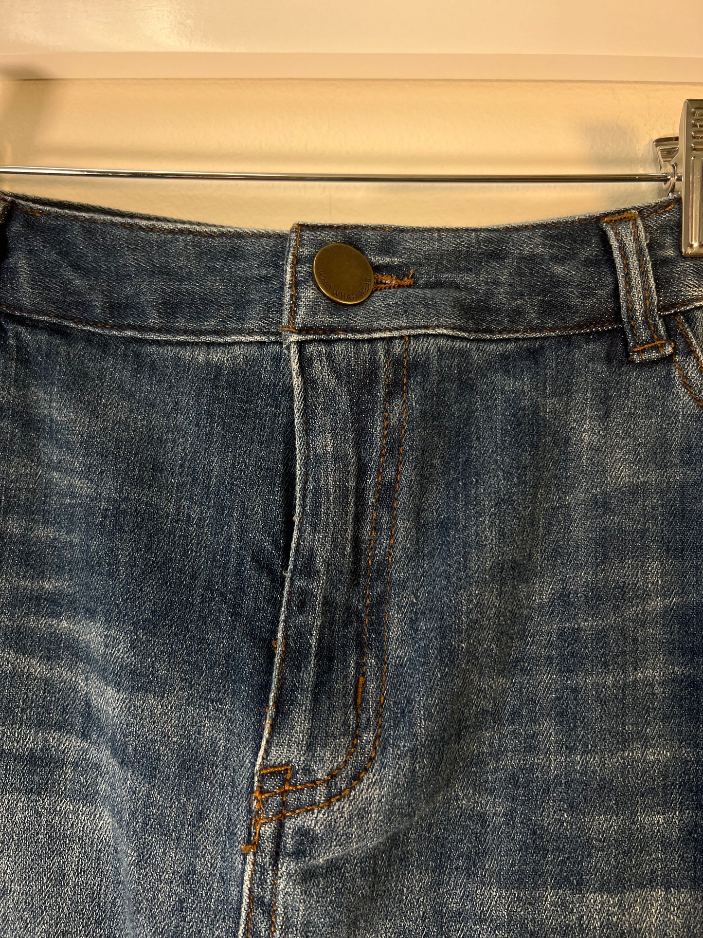 M Who What Wear Denim Skirt