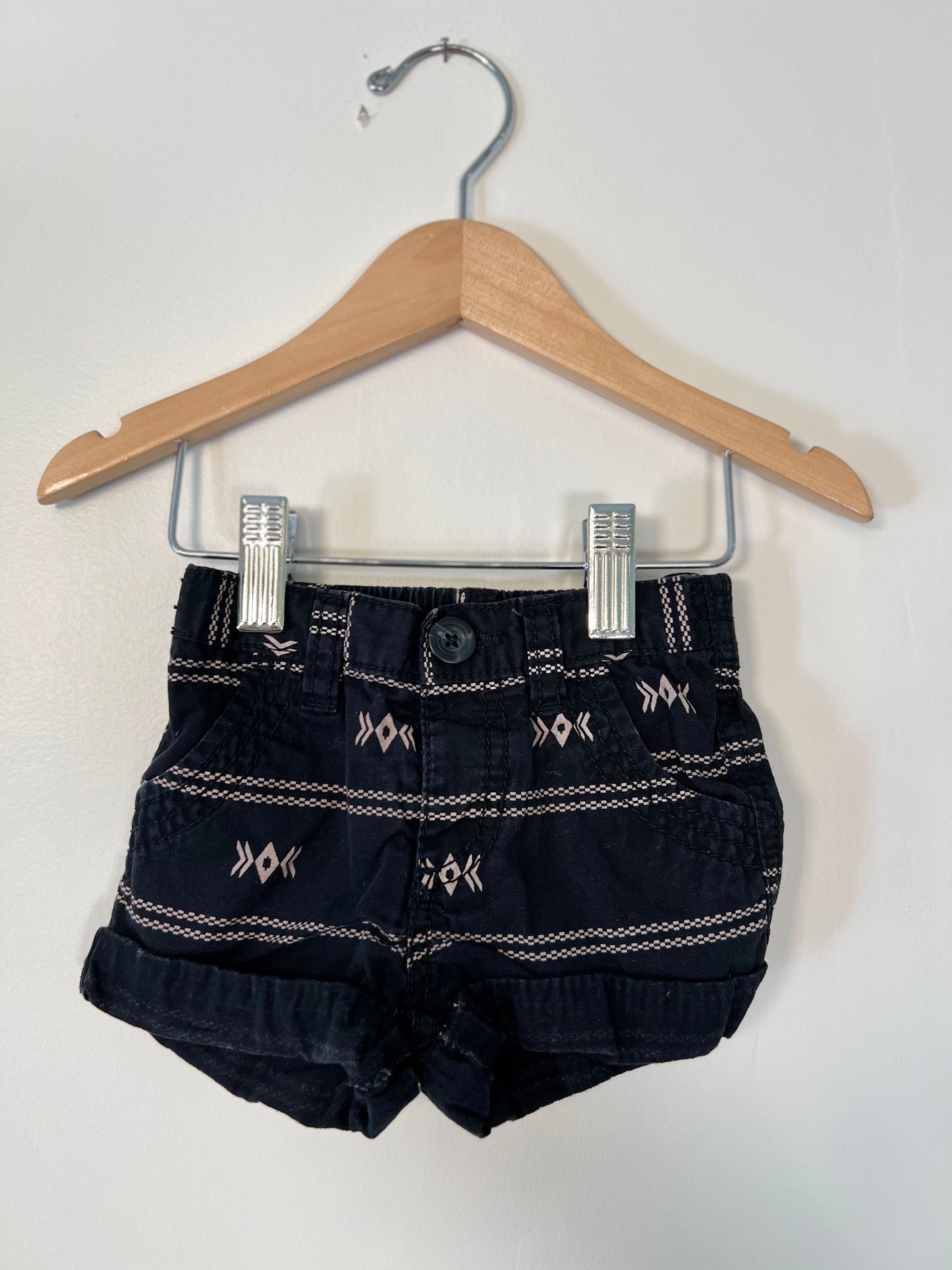 3-6m Old Navy Black Shorts