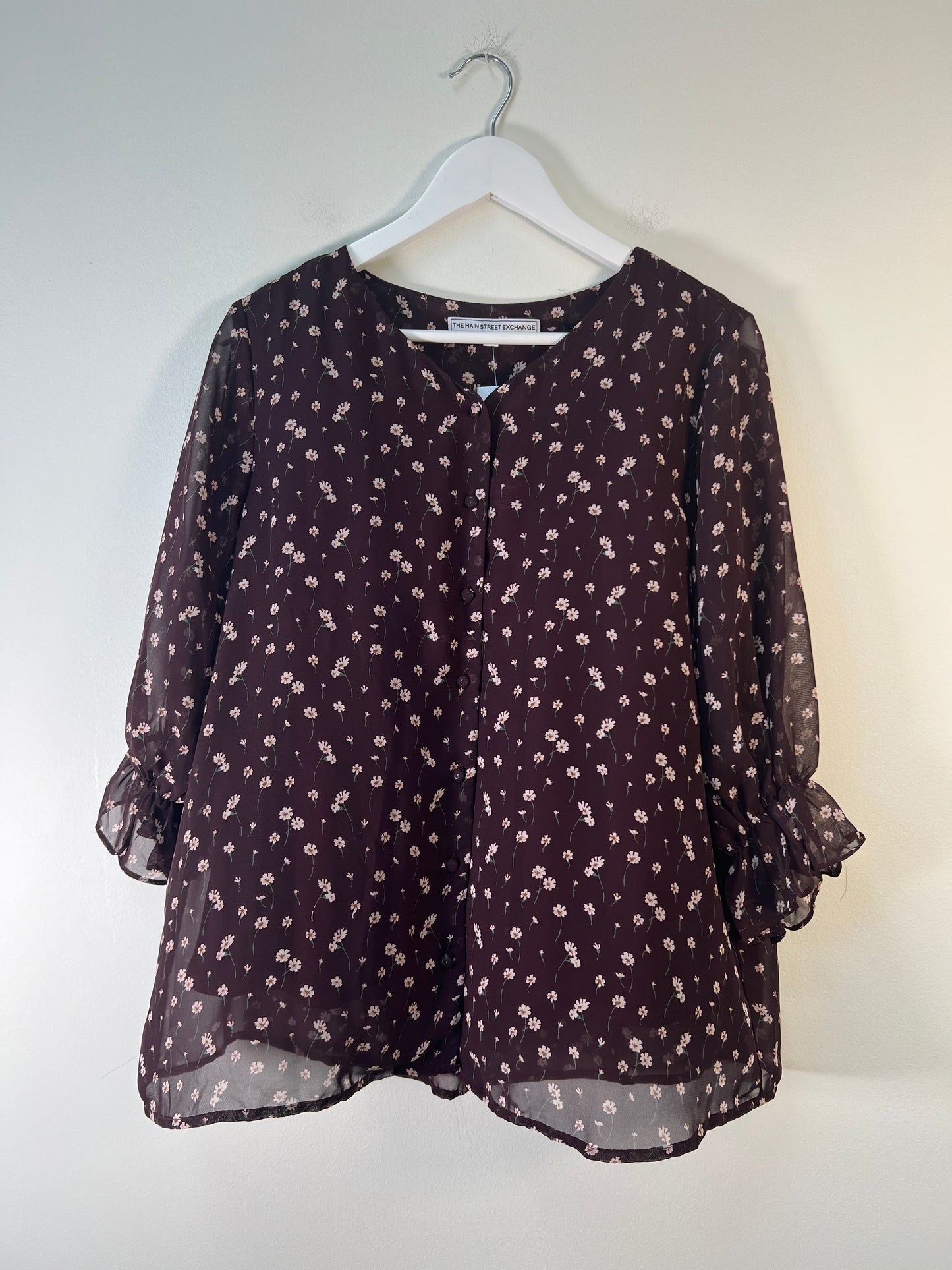 XL The Main Street Exchange Blouse