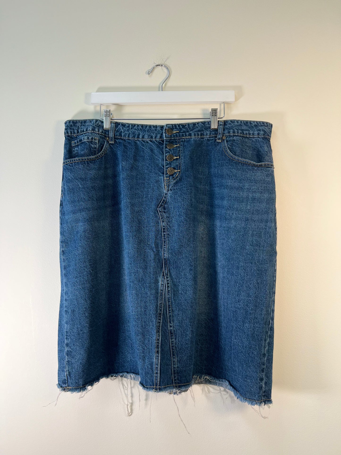 2XL The Main Street Exchange Denim Skirt