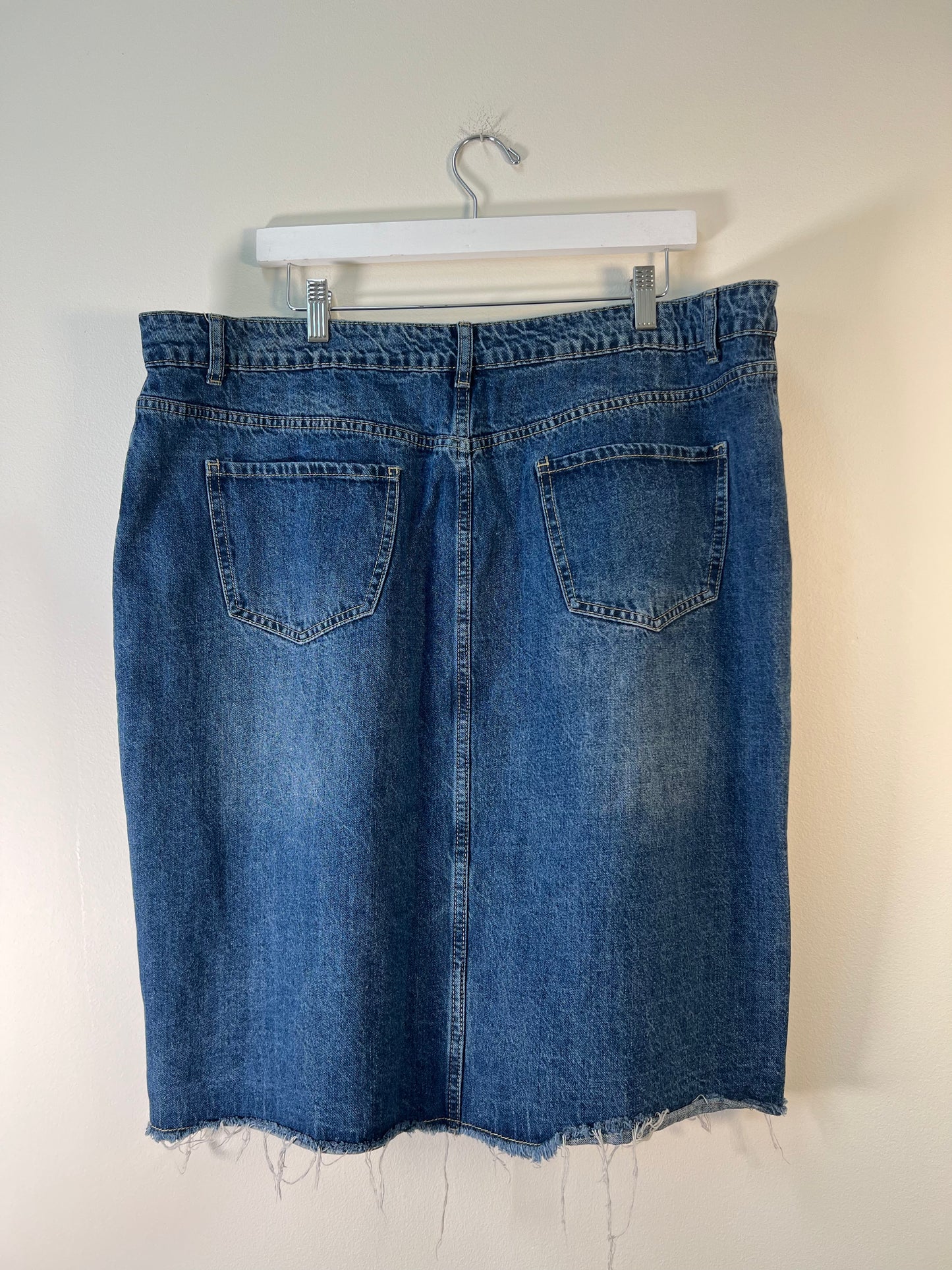 2XL The Main Street Exchange Denim Skirt