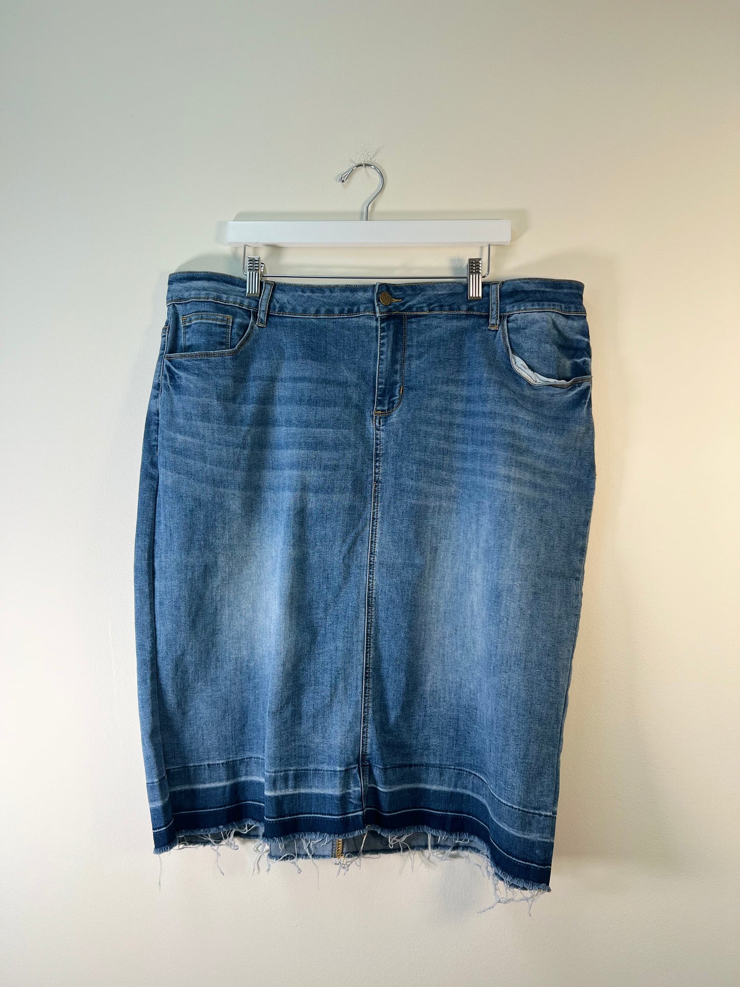 2XL The Main Street Exchange Denim Skirt