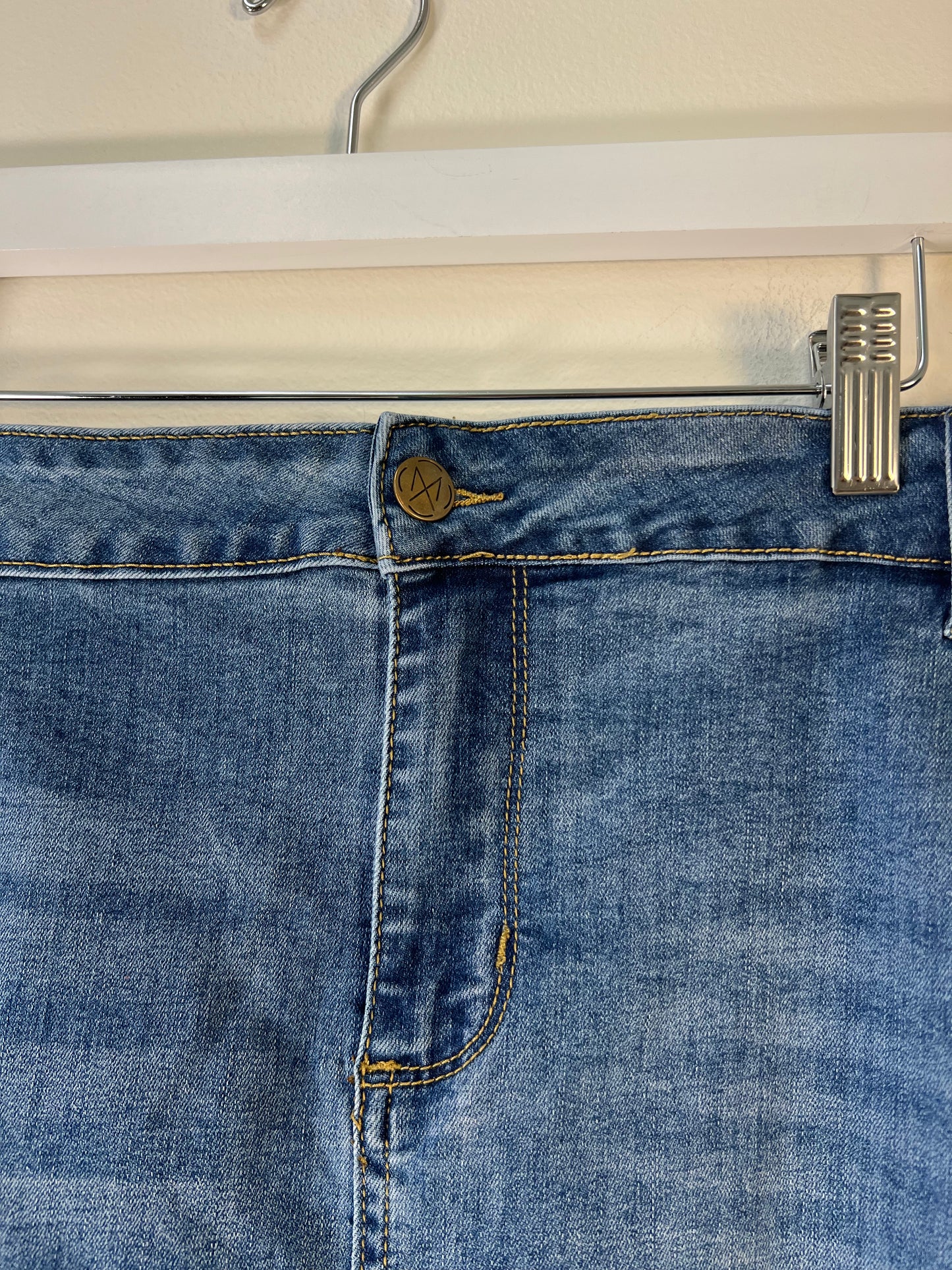 2XL The Main Street Exchange Denim Skirt