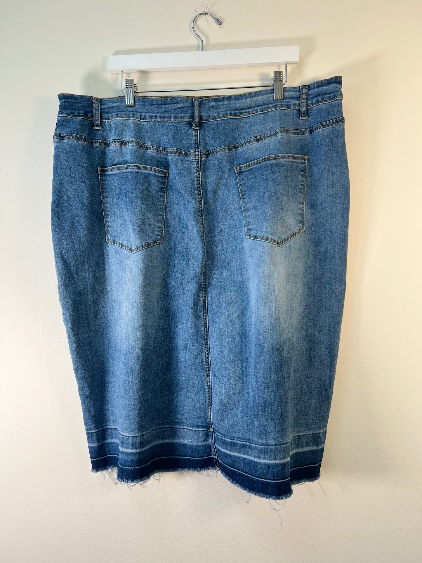 2XL The Main Street Exchange Denim Skirt