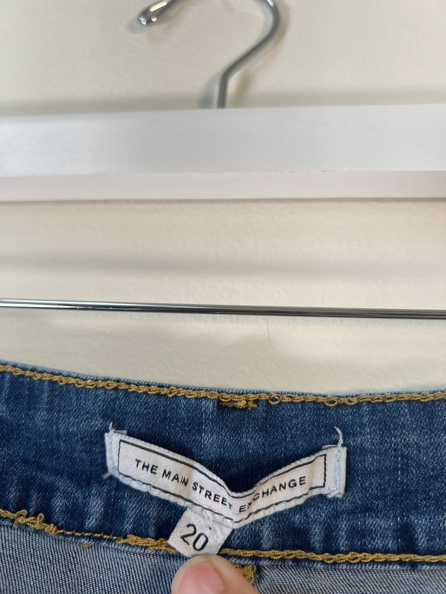 2XL The Main Street Exchange Denim Skirt