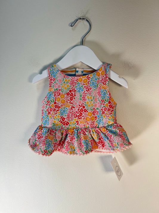 6-9M Mud Pie Reversible Swim Top